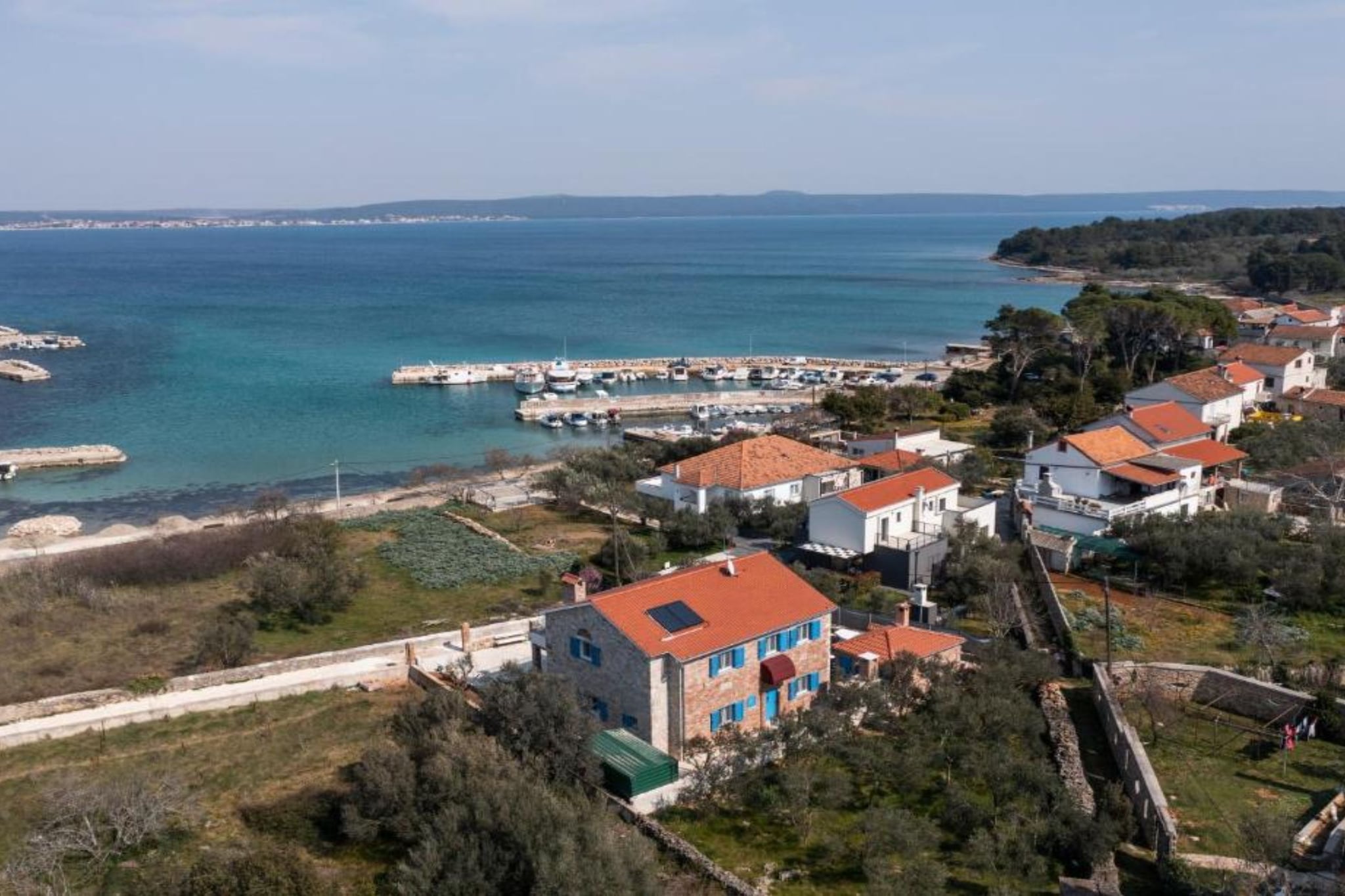 Villa Panda with pool and sea view - Uitzicht