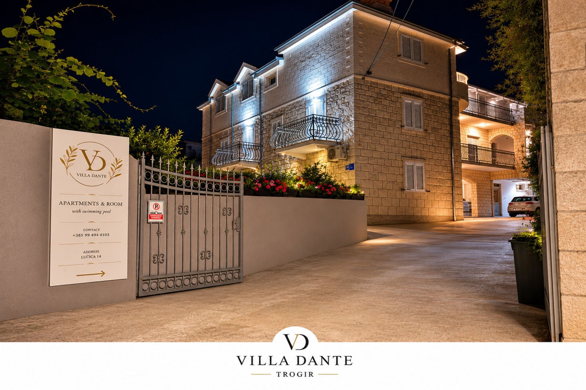 Villa Dante - Double Room 9 - Buitenlucht