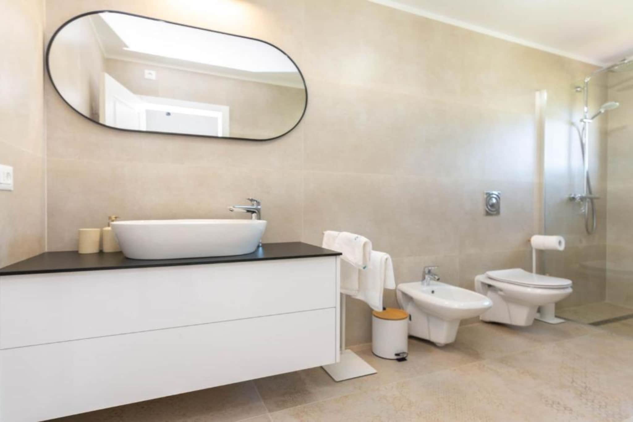 Villa Mate -  With Pool And Olive Grove - Badkamer