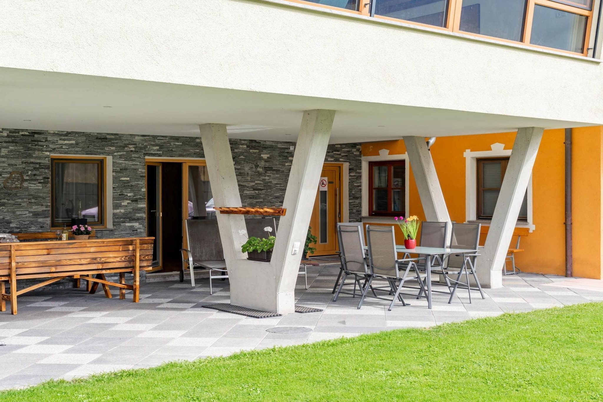 Chalet Stuhlfelden - 10 Personen - Terrasse/Balkon