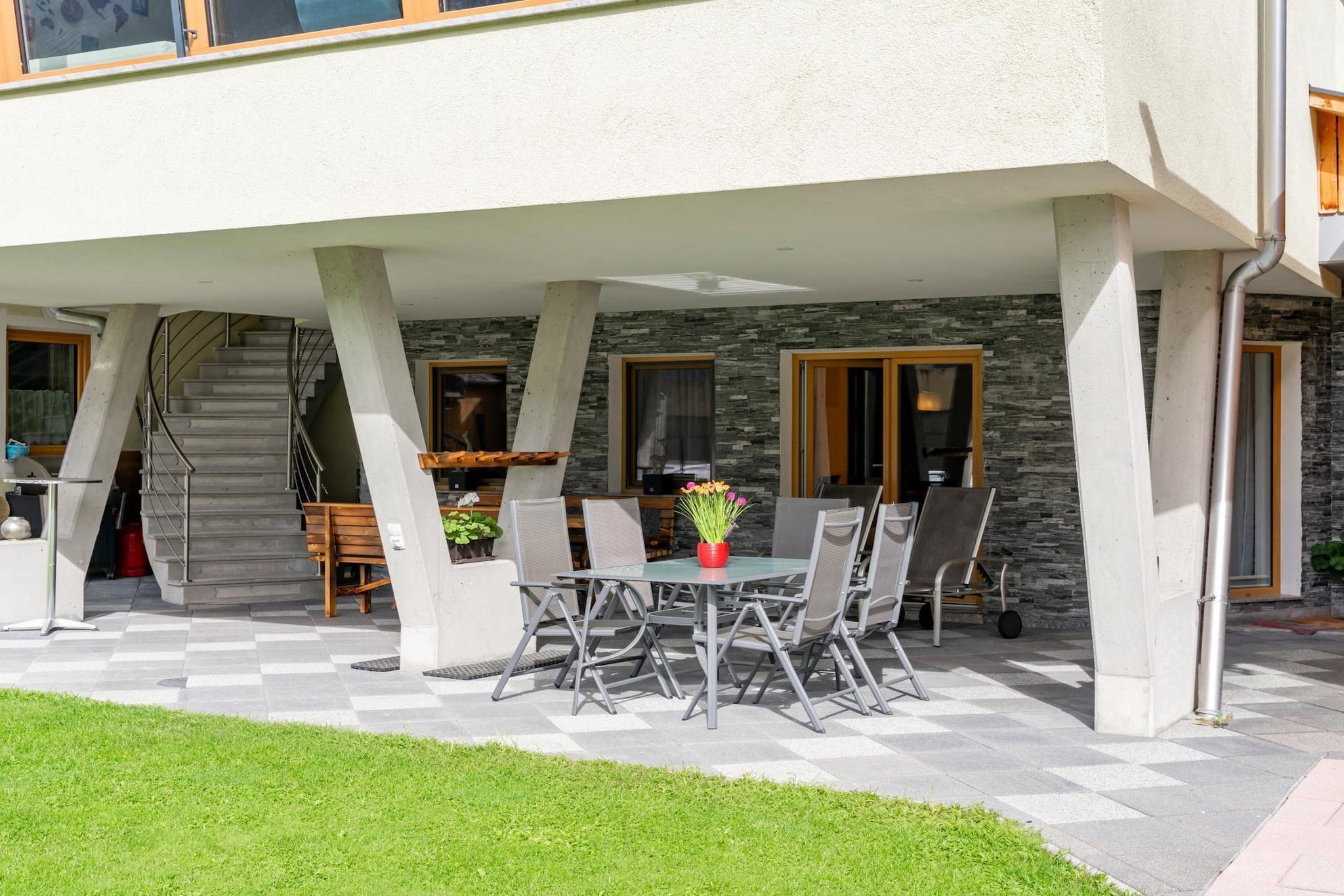 Chalet Stuhlfelden - 10 Personen - Terrasse/Balkon