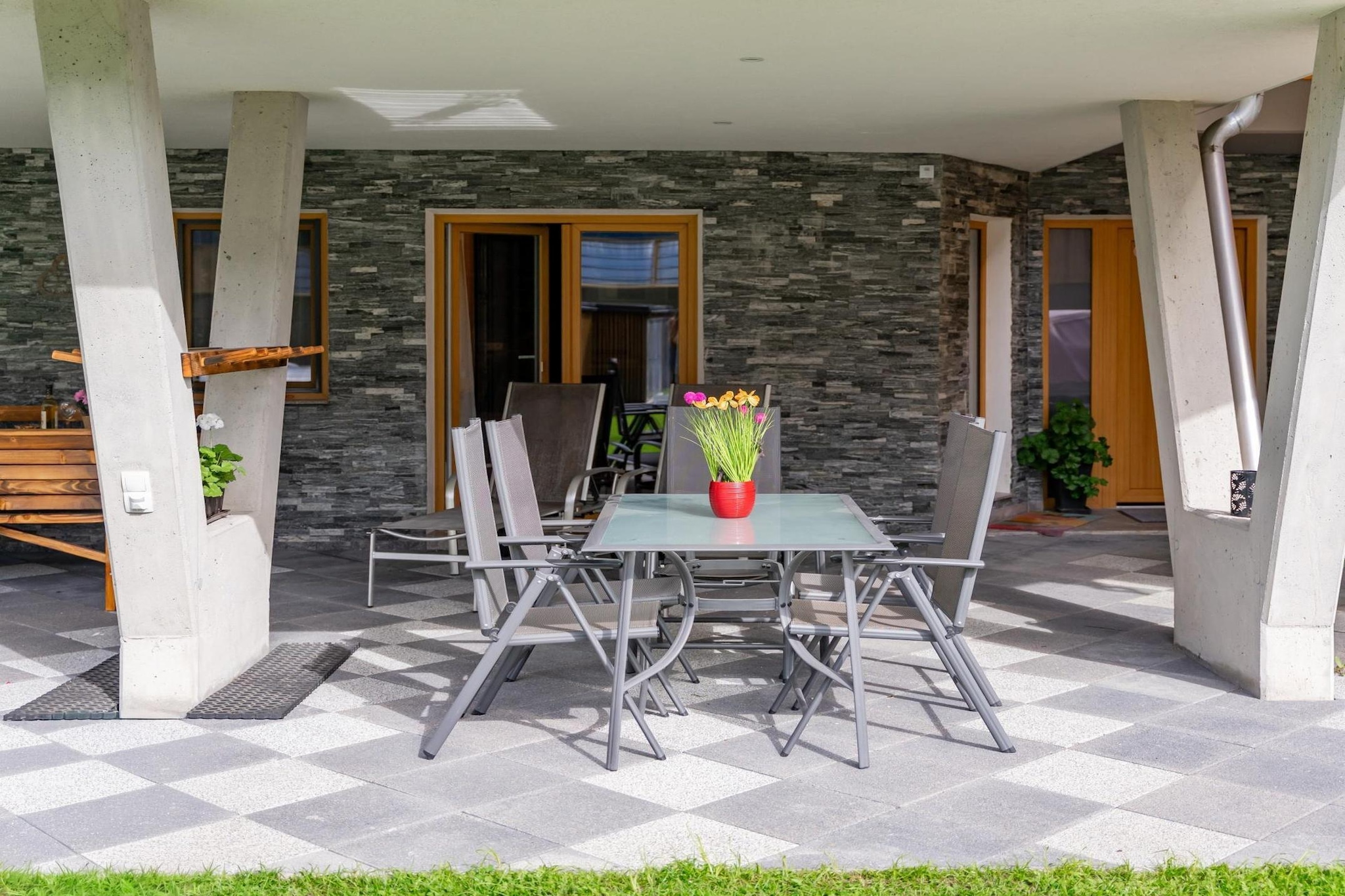 Chalet Stuhlfelden - 10 Personen - Terrasse/Balkon