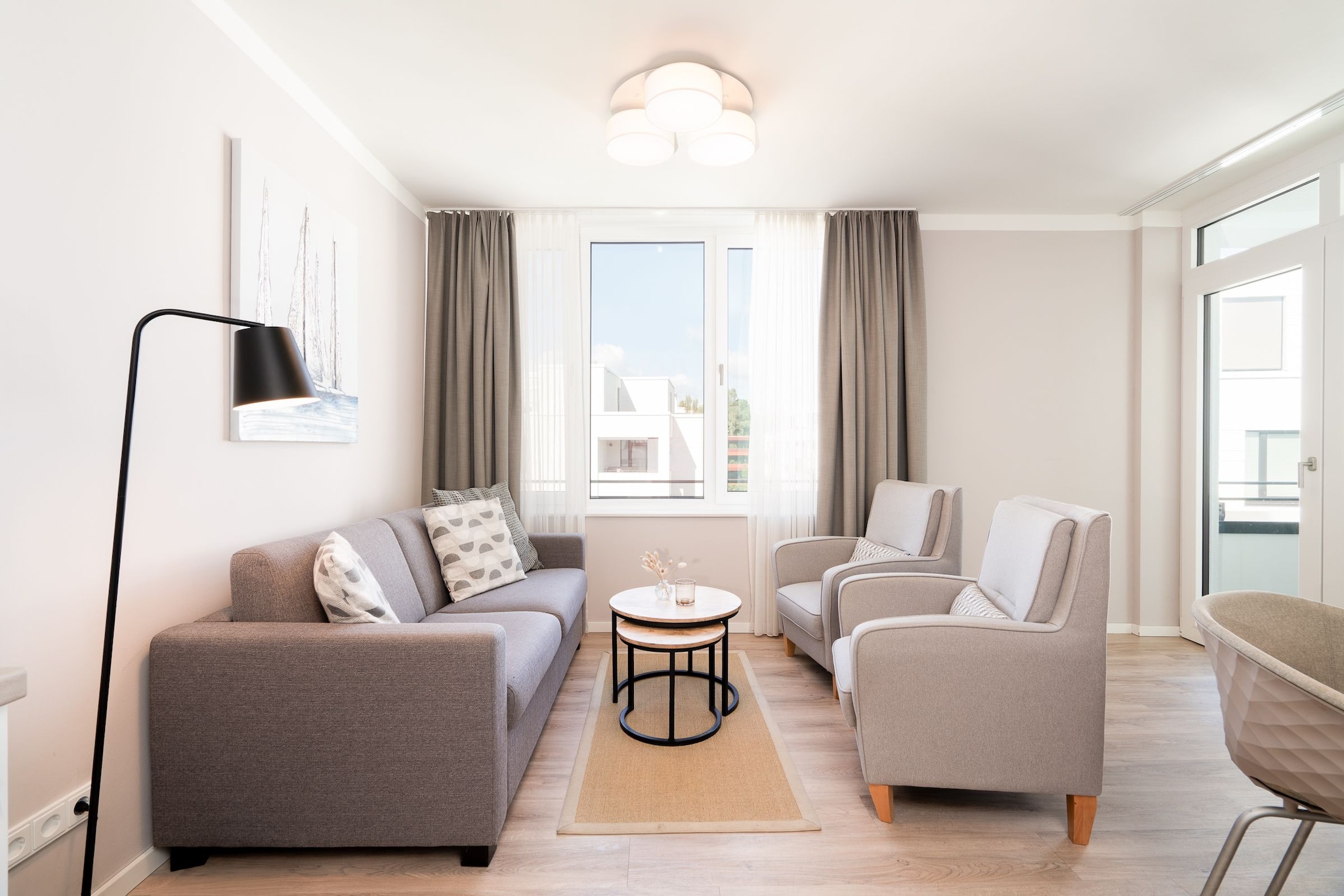 Godewindpark Travemünde Exklusivsuite 3.03 - luxuriös & hundefreundlich - Woonkamer