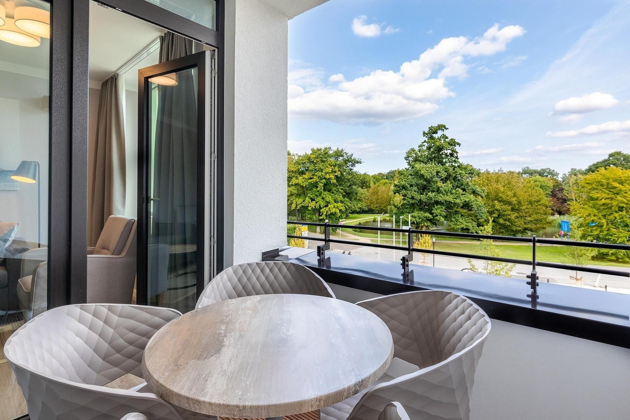 Godewindpark Travemünde Deluxe-Apartment 2.06 - Terrasbalkon