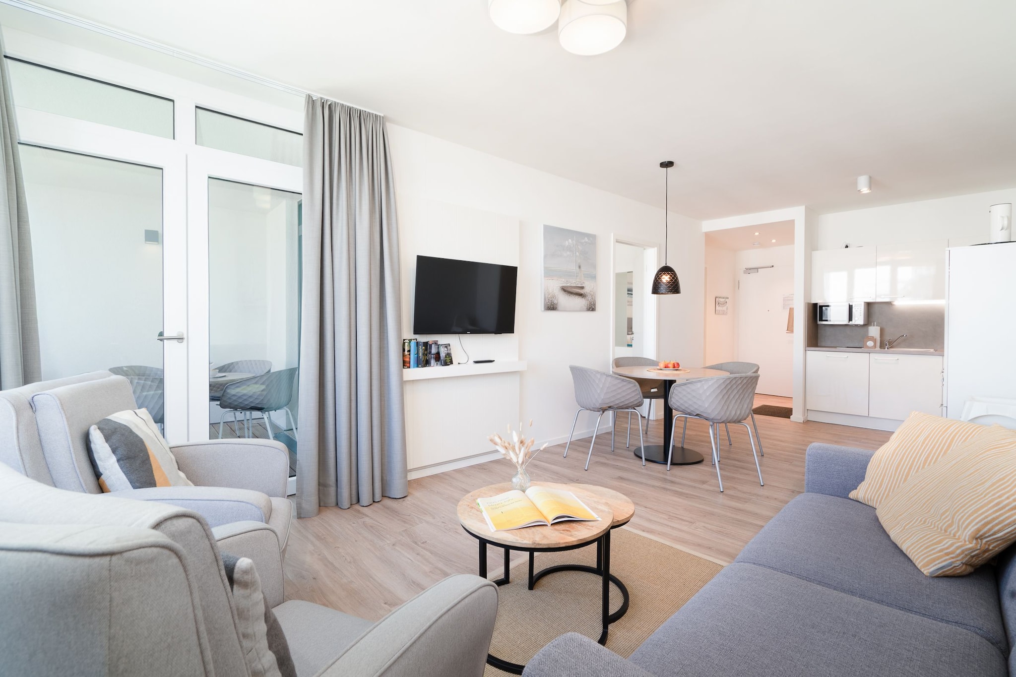 Godewindpark Travemünde Exklusivsuite 3.05 - Woonkamer