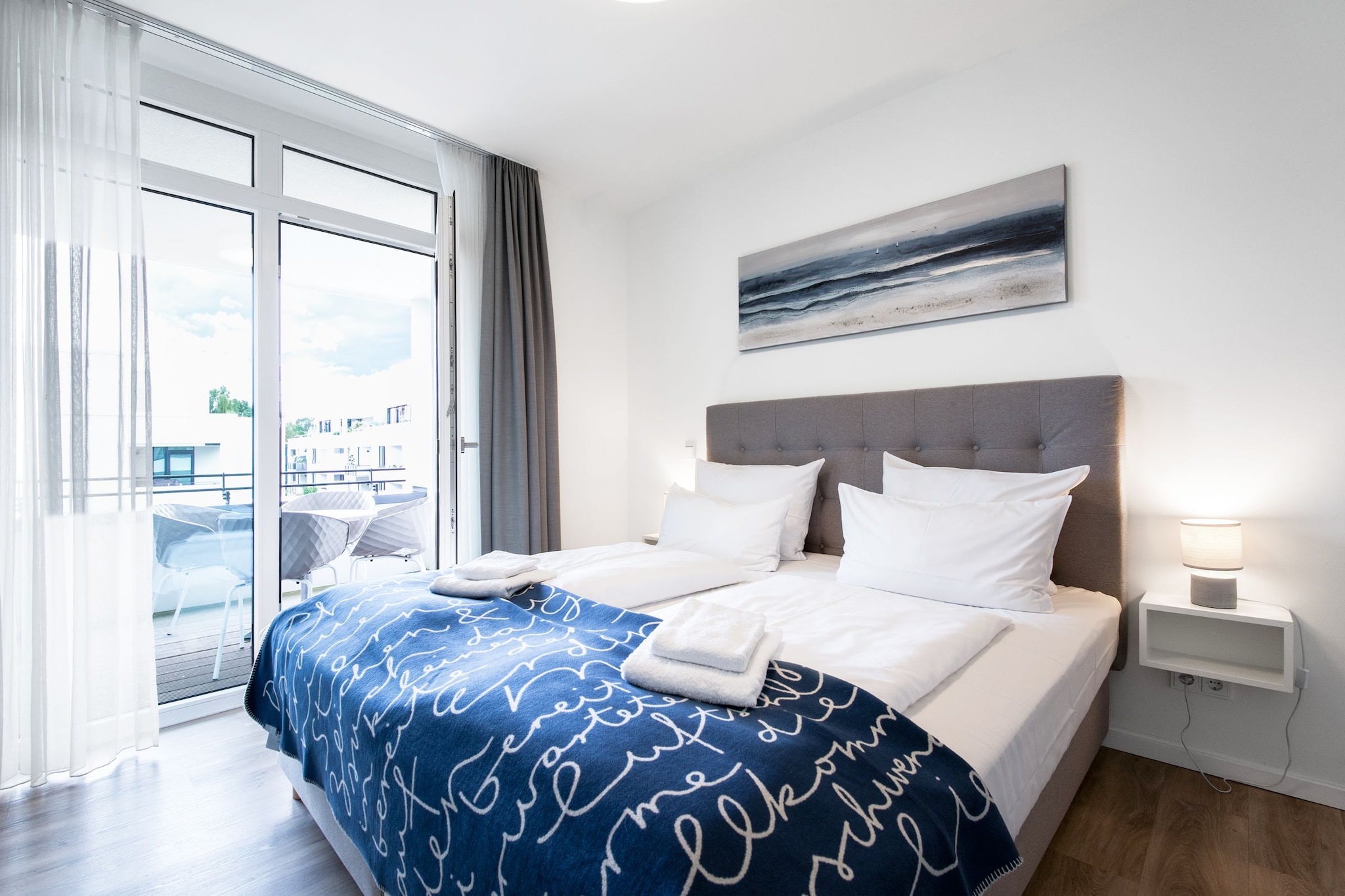 Godewindpark Travemünde Exklusivsuite 3.05 - Slaapkamer