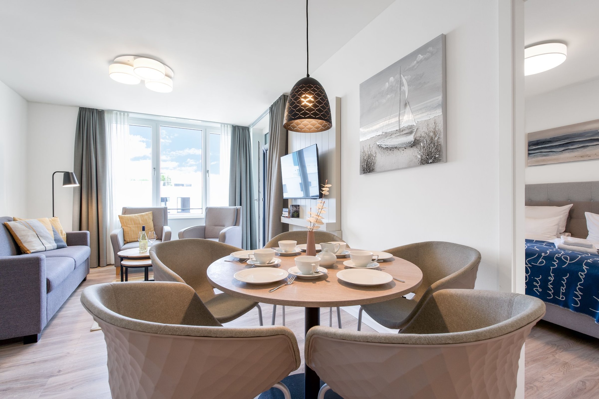 Godewindpark Travemünde Exklusivsuite 3.05 - Eetkamer