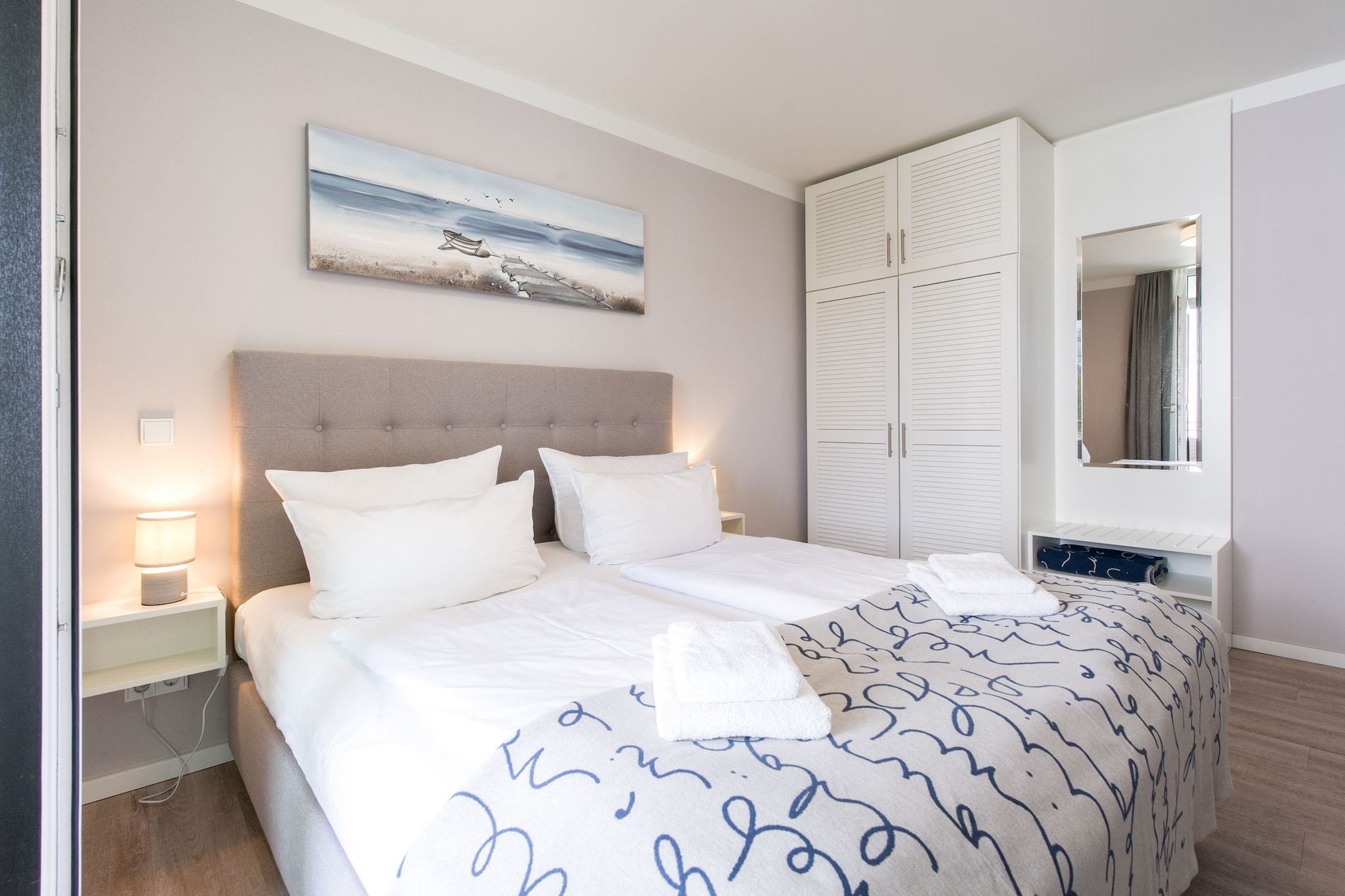 Godewindpark Travemünde Deluxe-Suite 1.13 - Slaapkamer