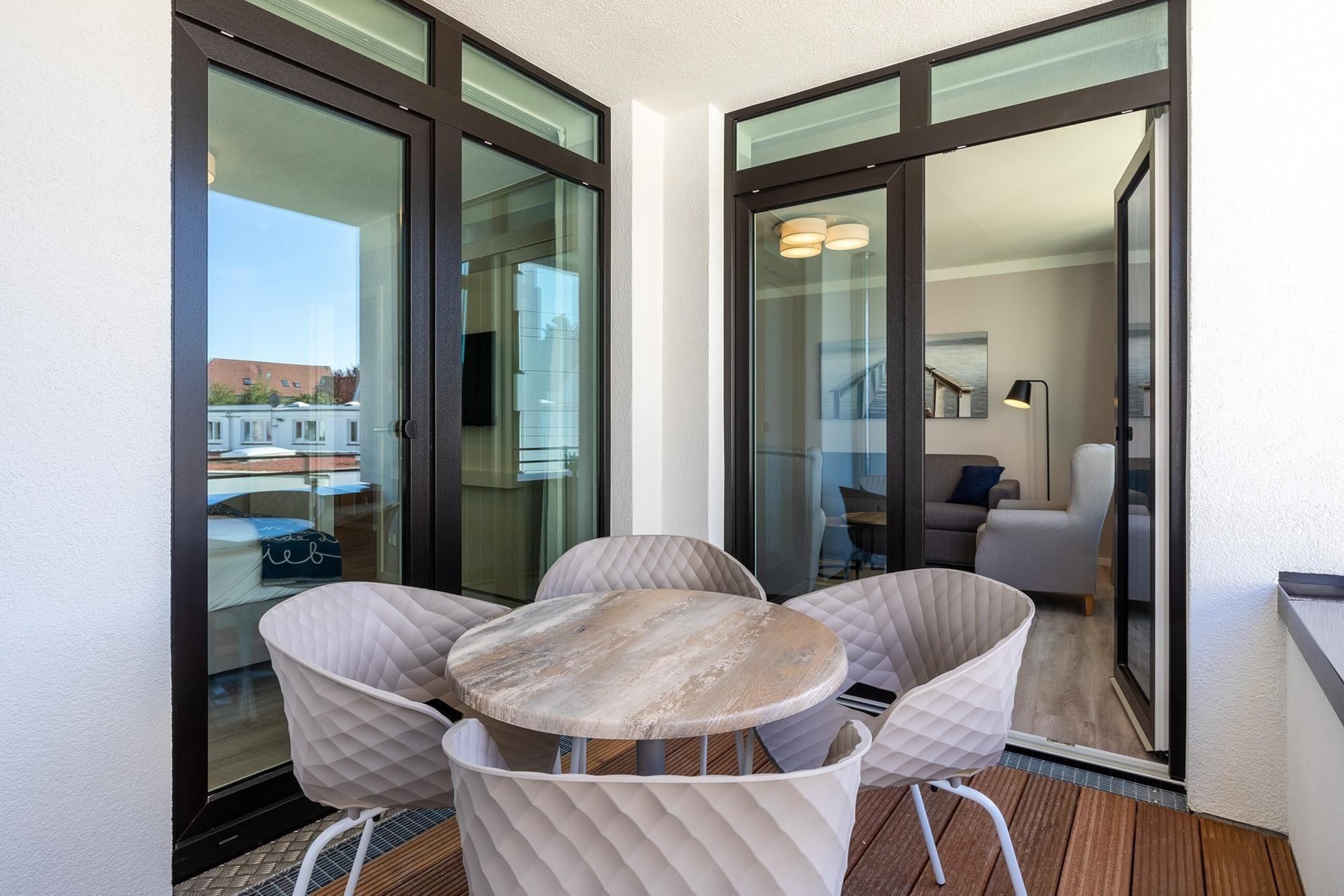 Godewindpark Travemünde Deluxe-Suite 1.13 - Terrasbalkon