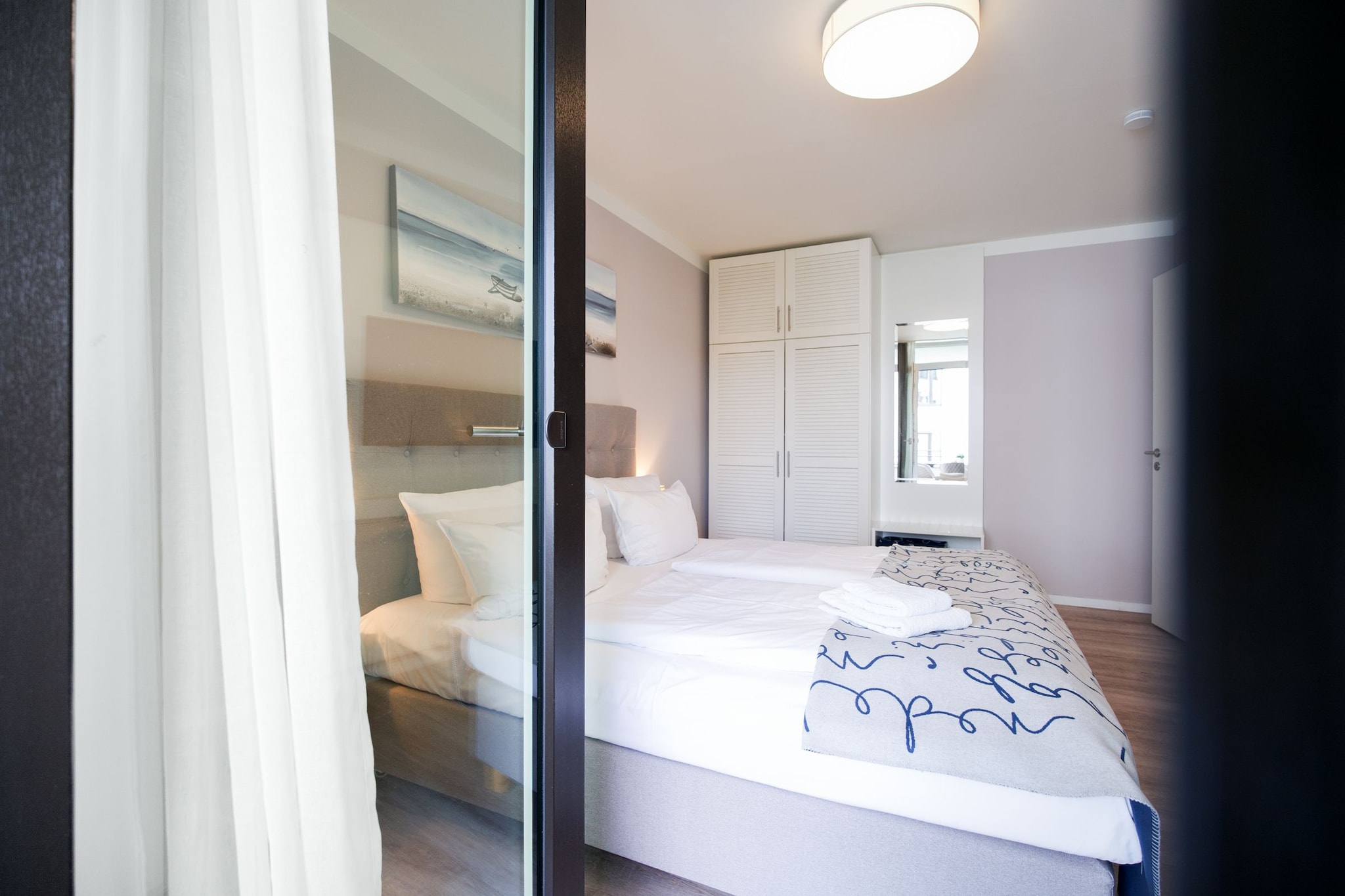 Godewindpark Travemünde Deluxe-Suite 1.13 - Slaapkamer