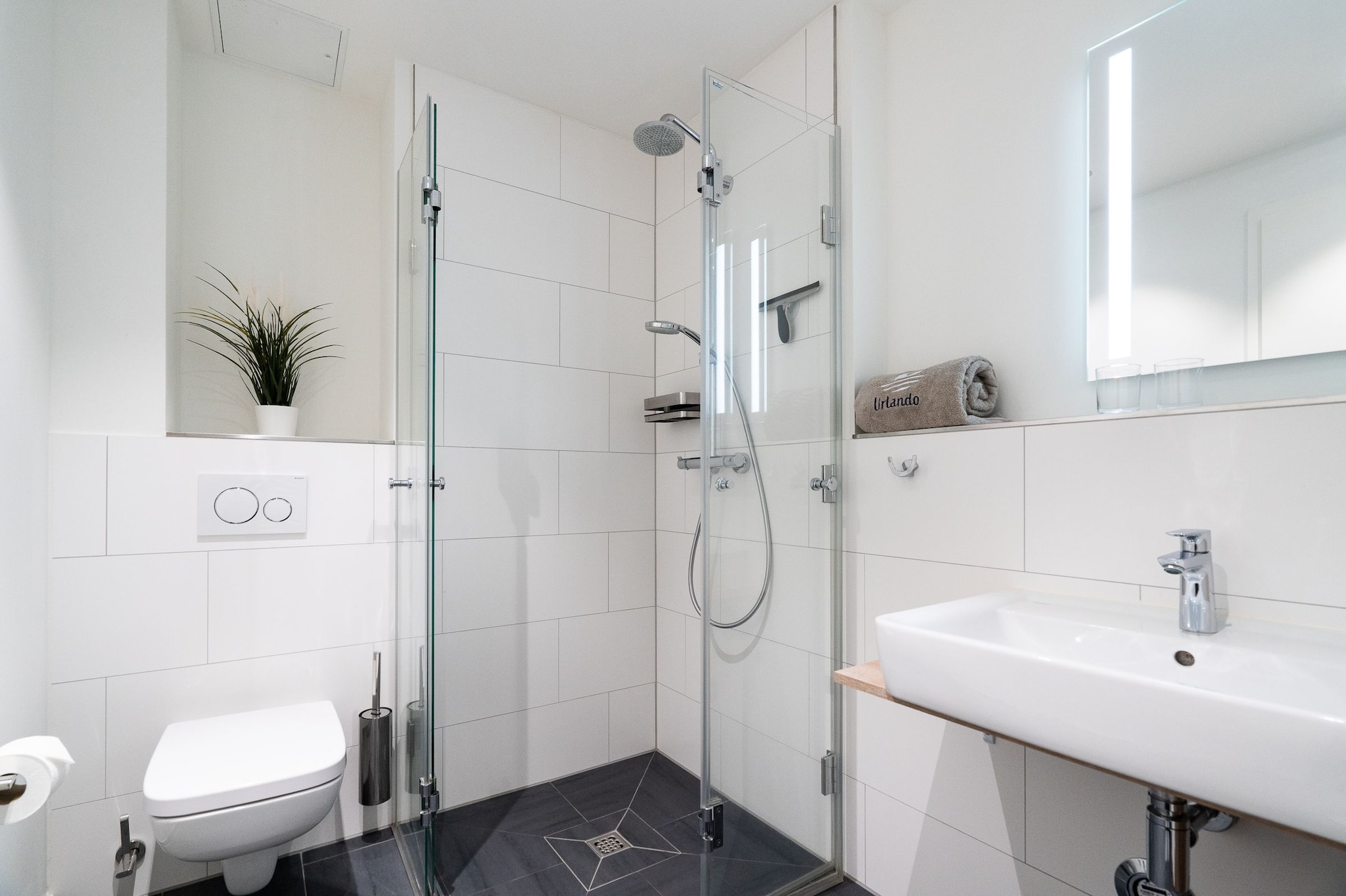 Godewindpark Travemünde Exklusives Apartment 3.11 mit Strandkorb, Begrüßungsgetränken und hundefreundlich - Badkamer