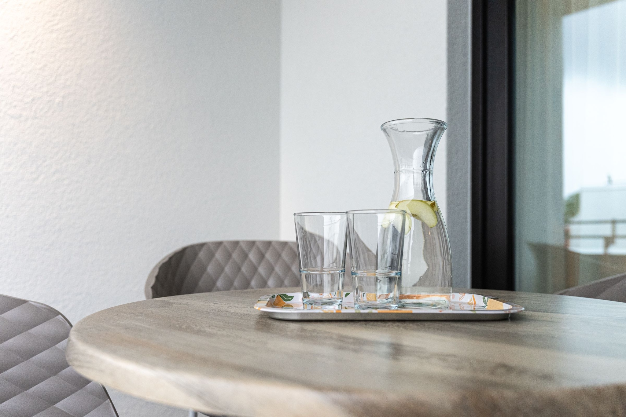 Godewindpark Travemünde Exklusives Apartment 3.11 mit Strandkorb, Begrüßungsgetränken und hundefreundlich - Terrasbalkon