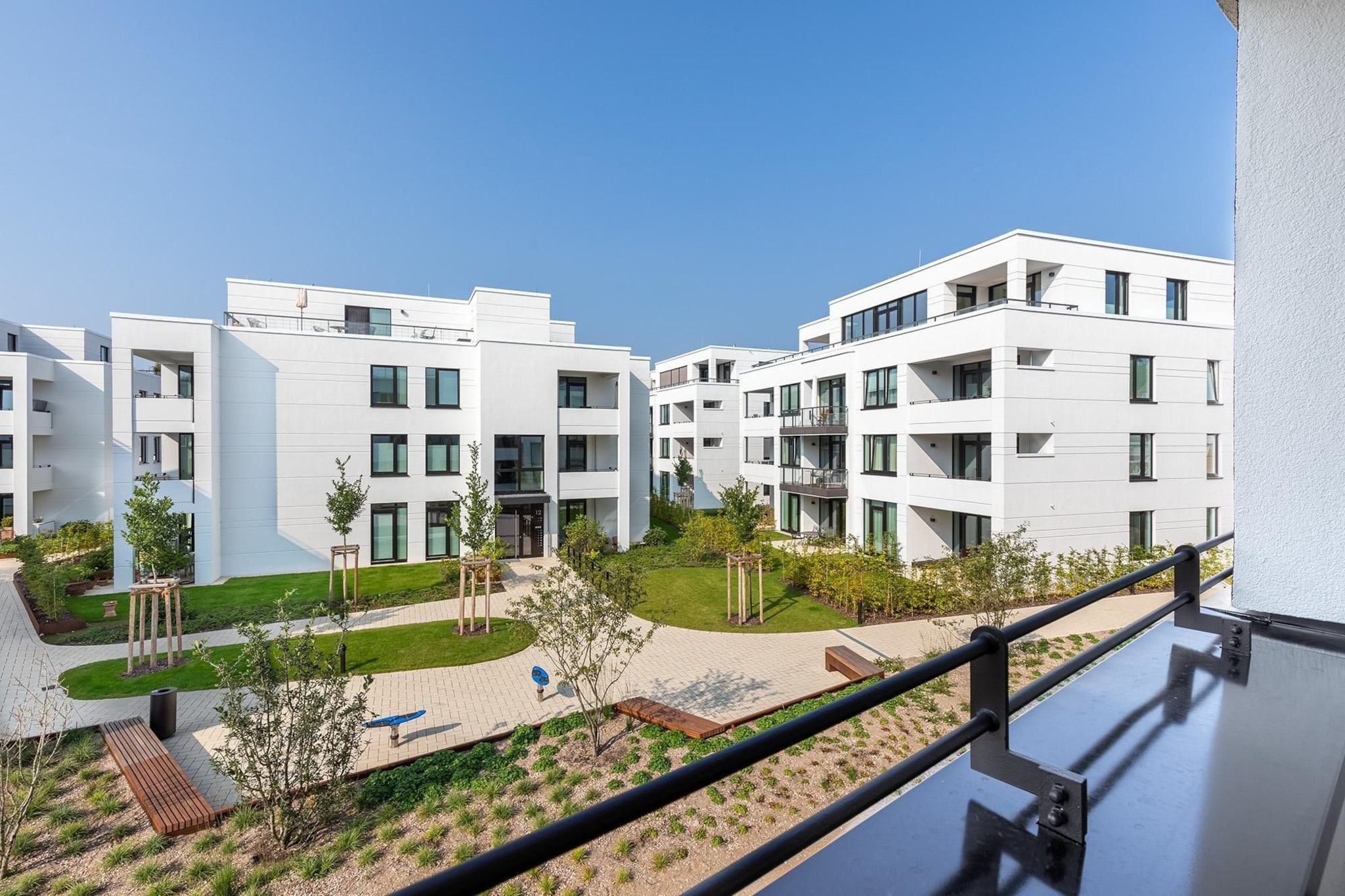 Godewindpark Travemünde Deluxe-Apartment 2.07 mit Strandkorb am Strand - Terrasbalkon