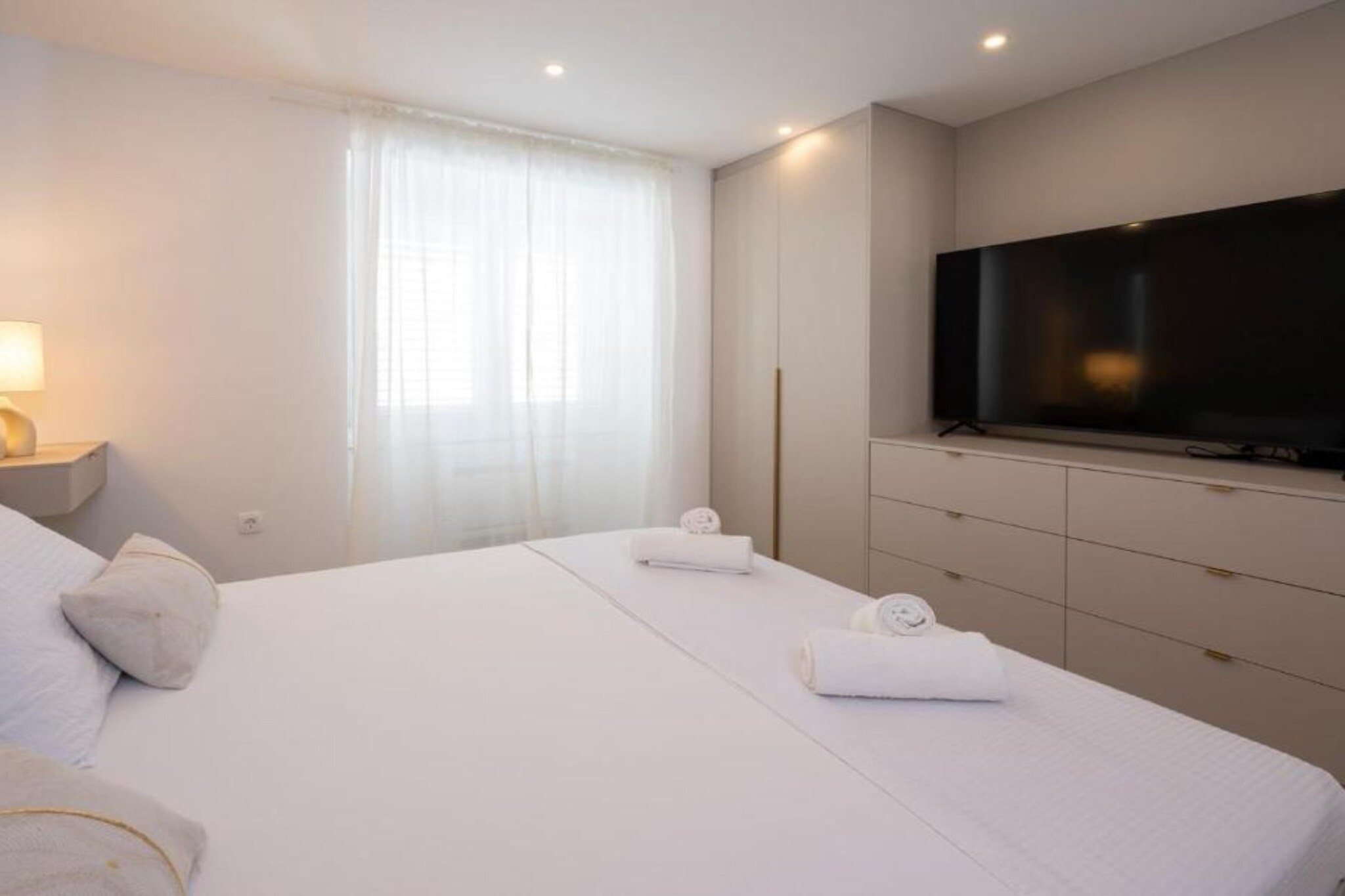 Apartman Dolce - Apartment With Terrace And Balcony - Schlafzimmer
