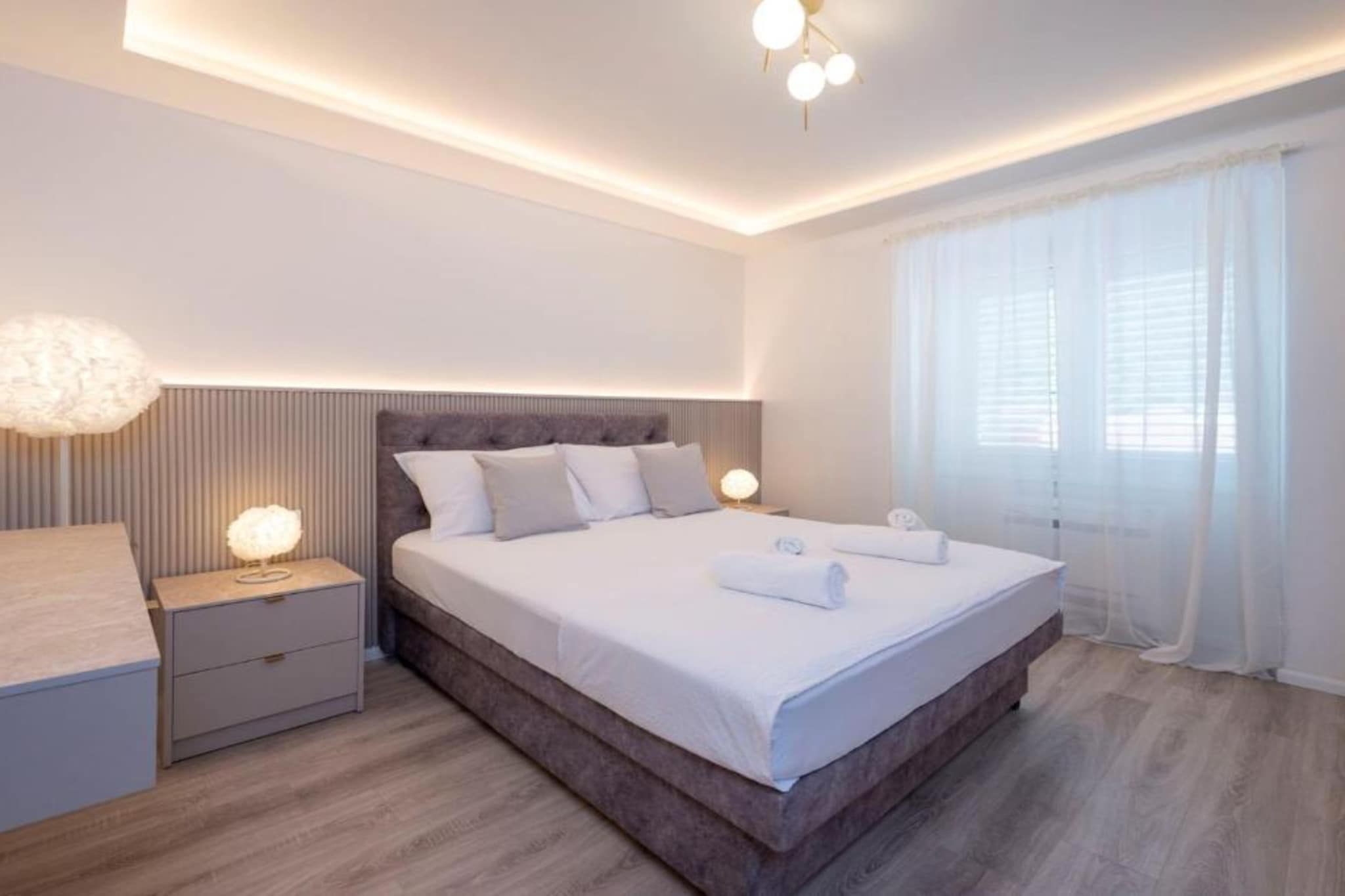 Apartman Dolce - Apartment With Terrace And Balcony - Schlafzimmer