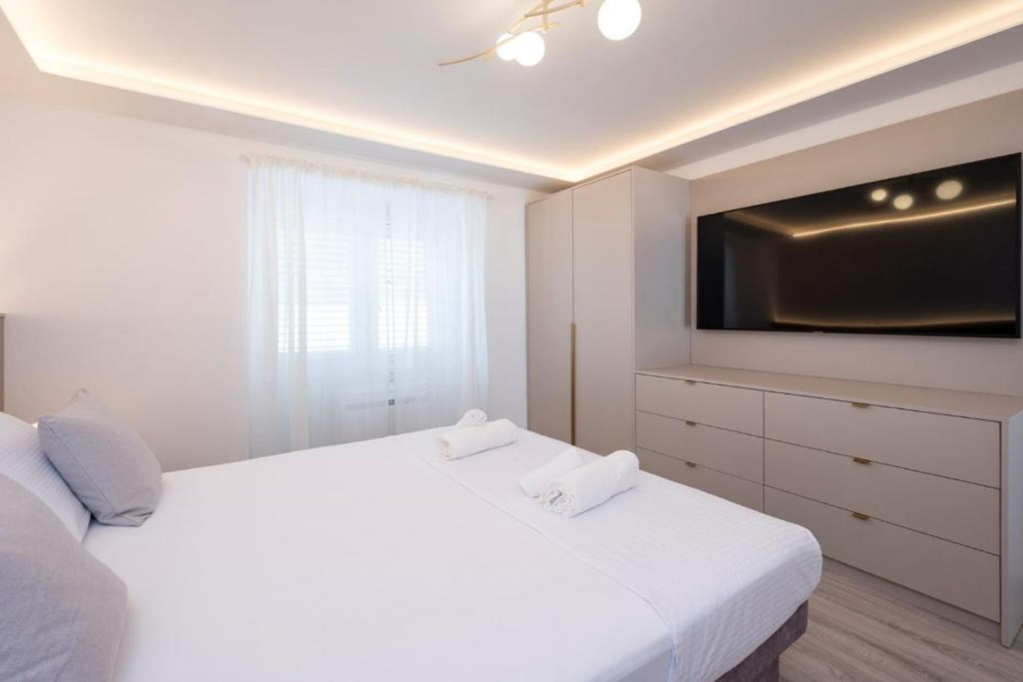 Apartman Dolce - Apartment With Terrace And Balcony - Schlafzimmer