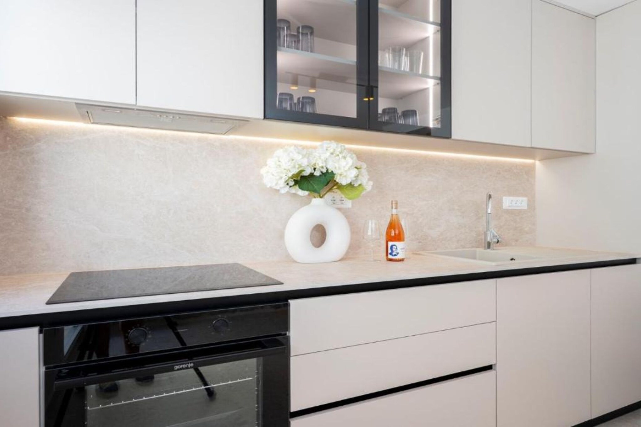 Apartman Dolce - Apartment With Terrace And Balcony - Küche