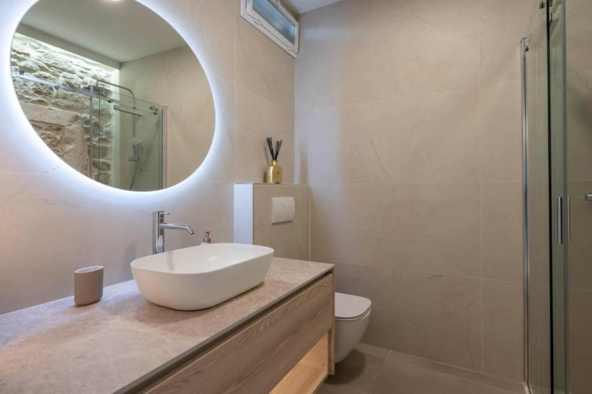 Apartman Dolce - Apartment With Terrace And Balcony - Badezimmer