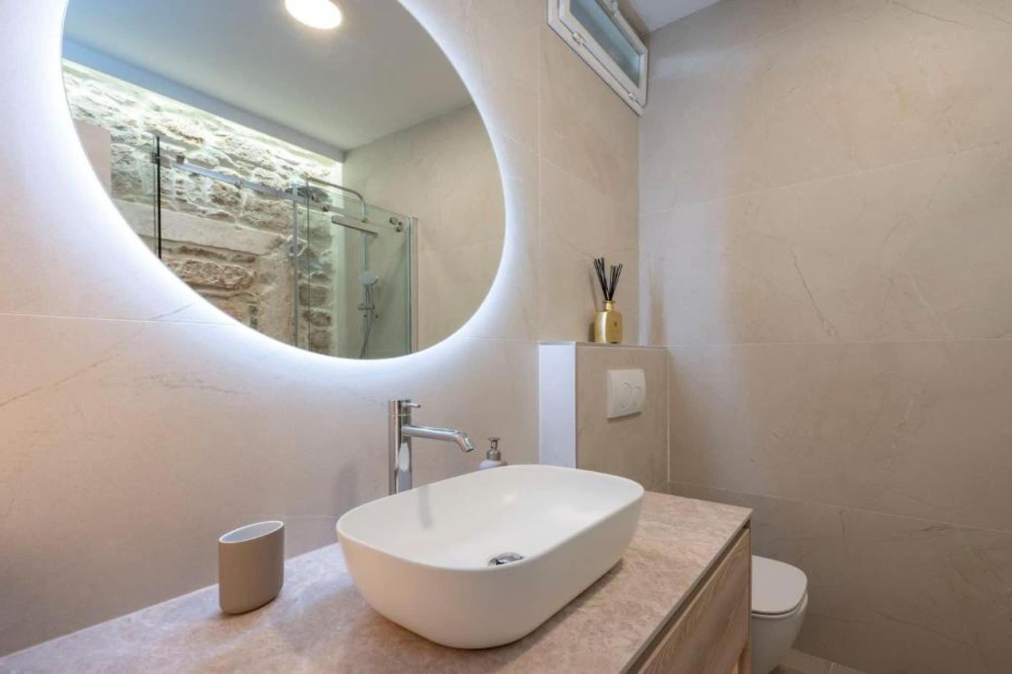 Apartman Dolce - Apartment With Terrace And Balcony - Badezimmer