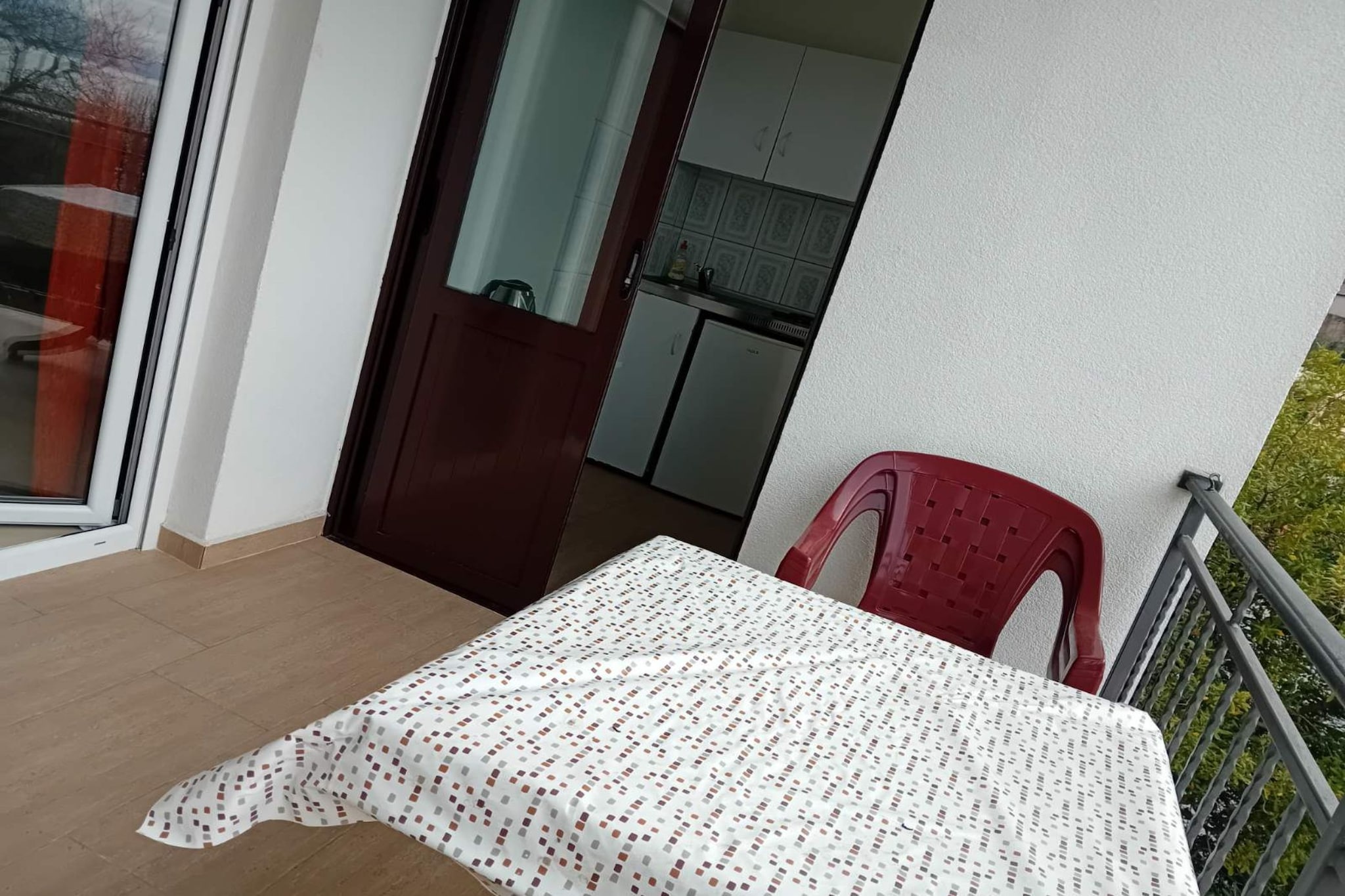 Beachfront Sunset Apartments Sutomore -  Classic Studio Apartment with Sea View and Terrace