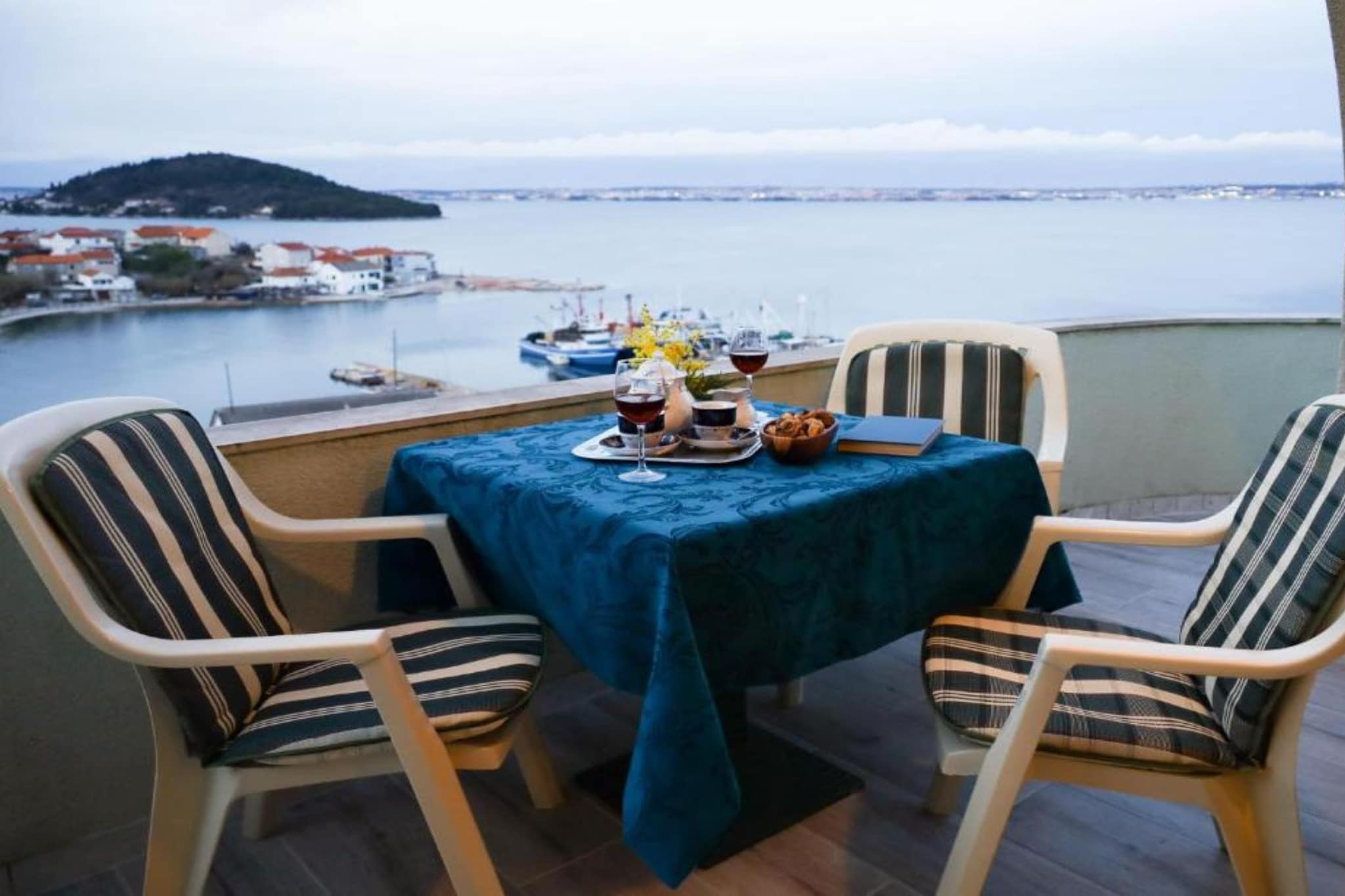 Franov Butique Residence - One bedroom apartment (with sea view (Ana) - Terrasse