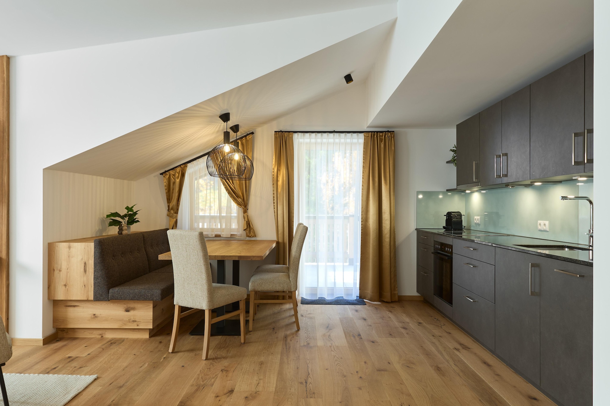 Die Monika Penthouse M75 Spa - Küche