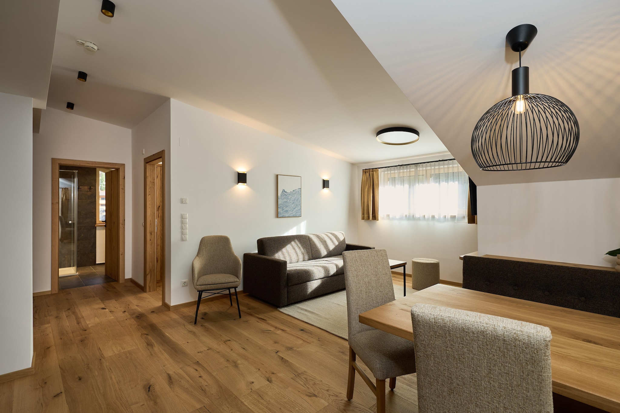 Die Monika Penthouse M75 Spa - Wohnzimmer
