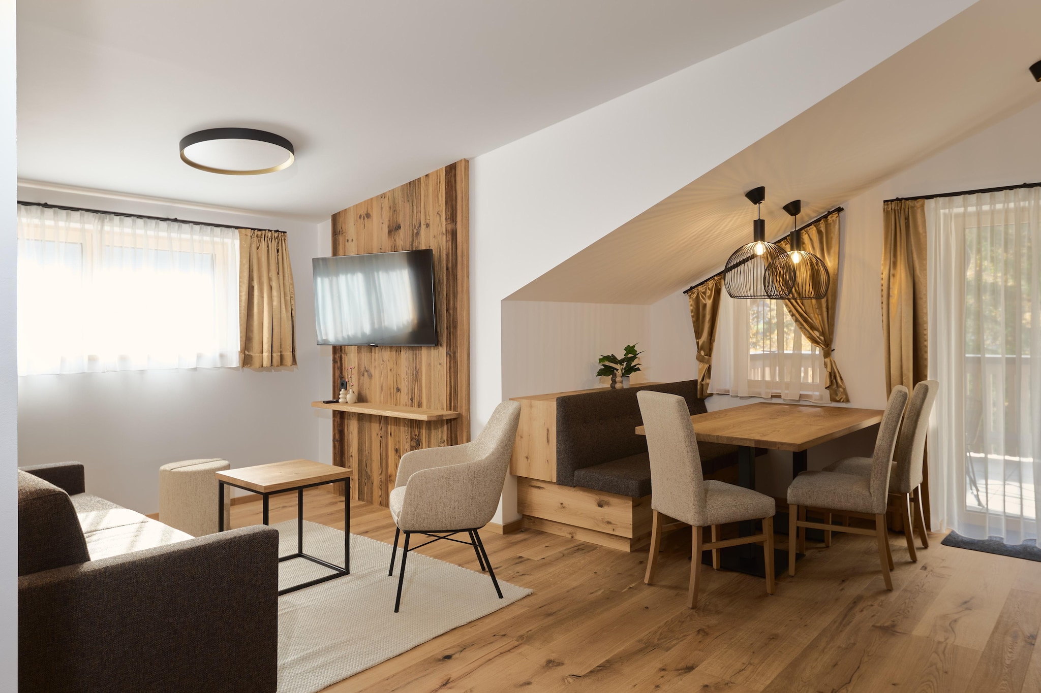 Die Monika Penthouse M75 Spa - Wohnzimmer