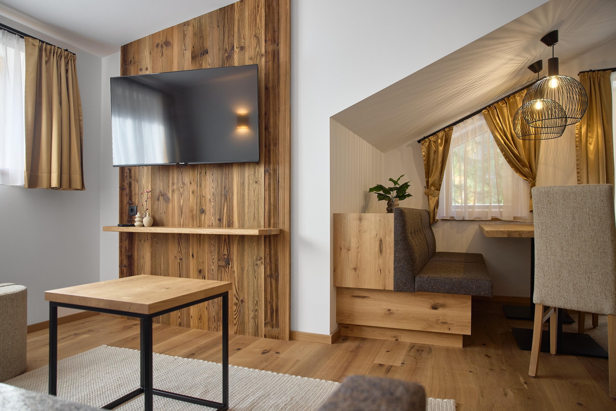 Die Monika Penthouse M75 Spa - Wohnzimmer