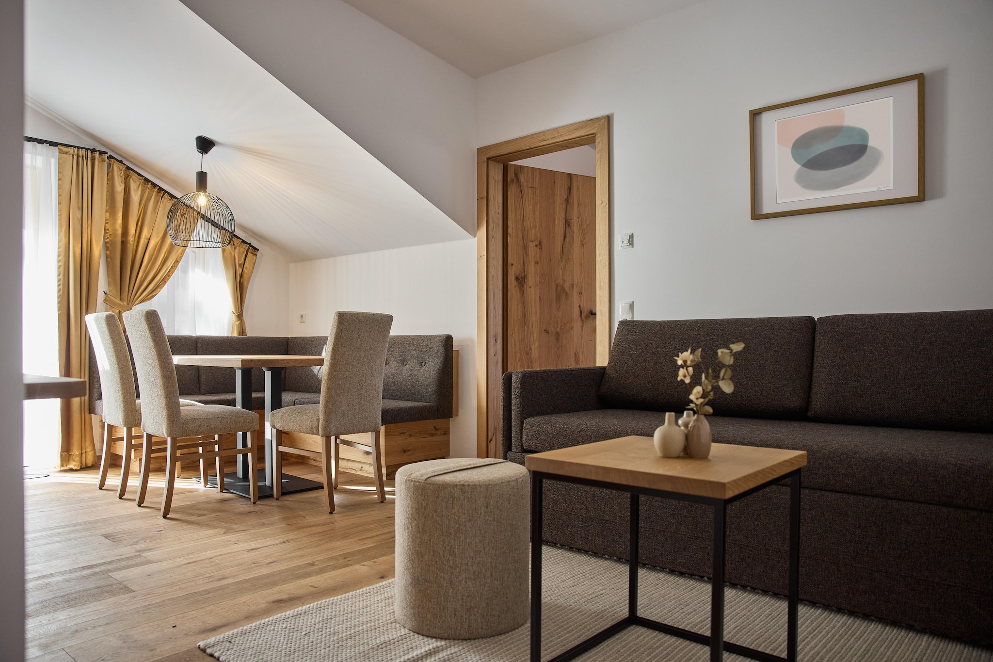 Die Monika Penthouse M55 Spa - Woonkamer