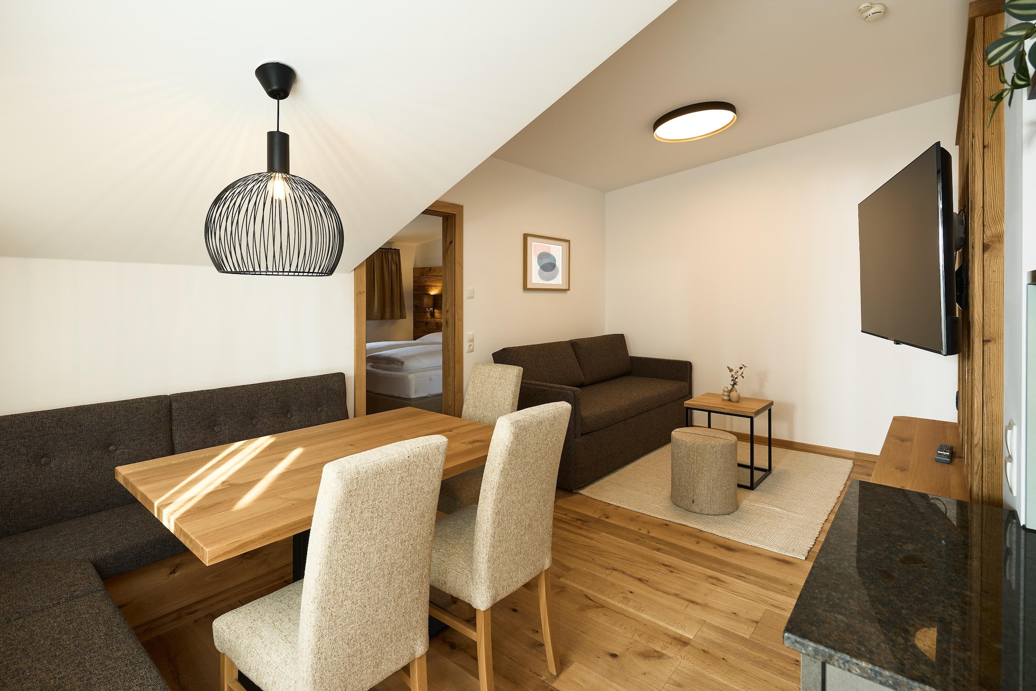 Die Monika Penthouse M55 Spa - Woonkamer