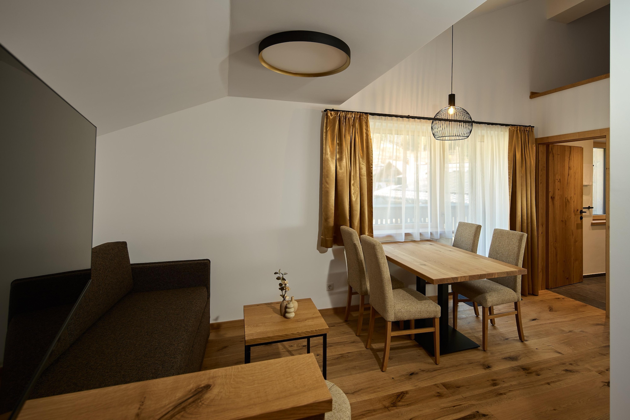 Die Monika Tiny Penthouse M35 - Woonkamer