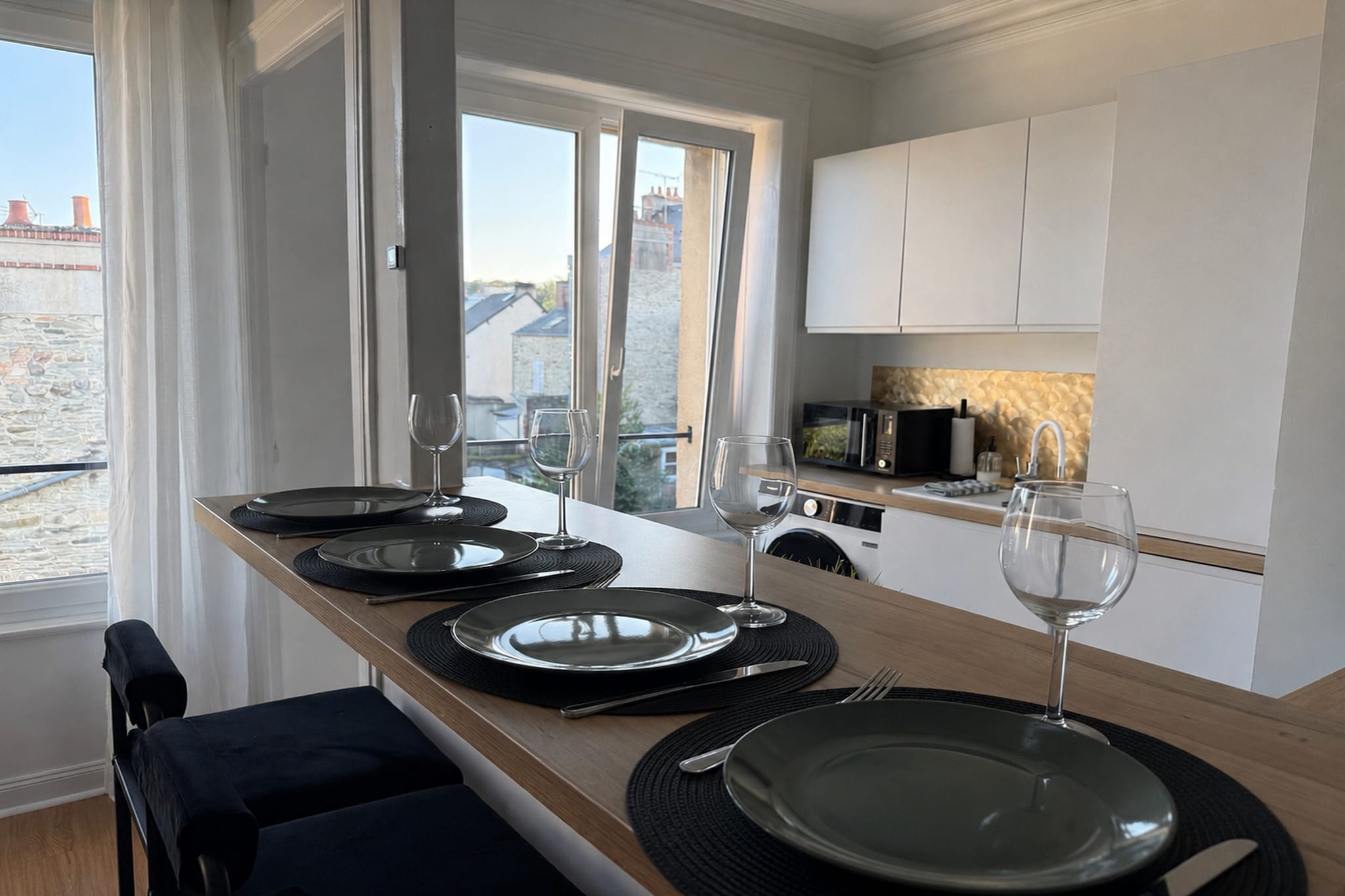 Joli appartement à Cherbourg - Salle à manger