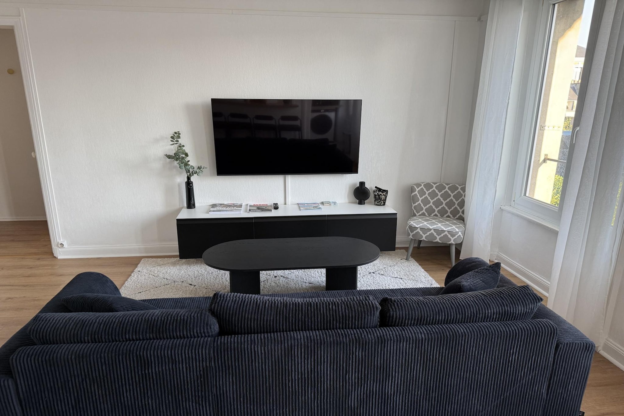 Joli appartement à Cherbourg - Salon