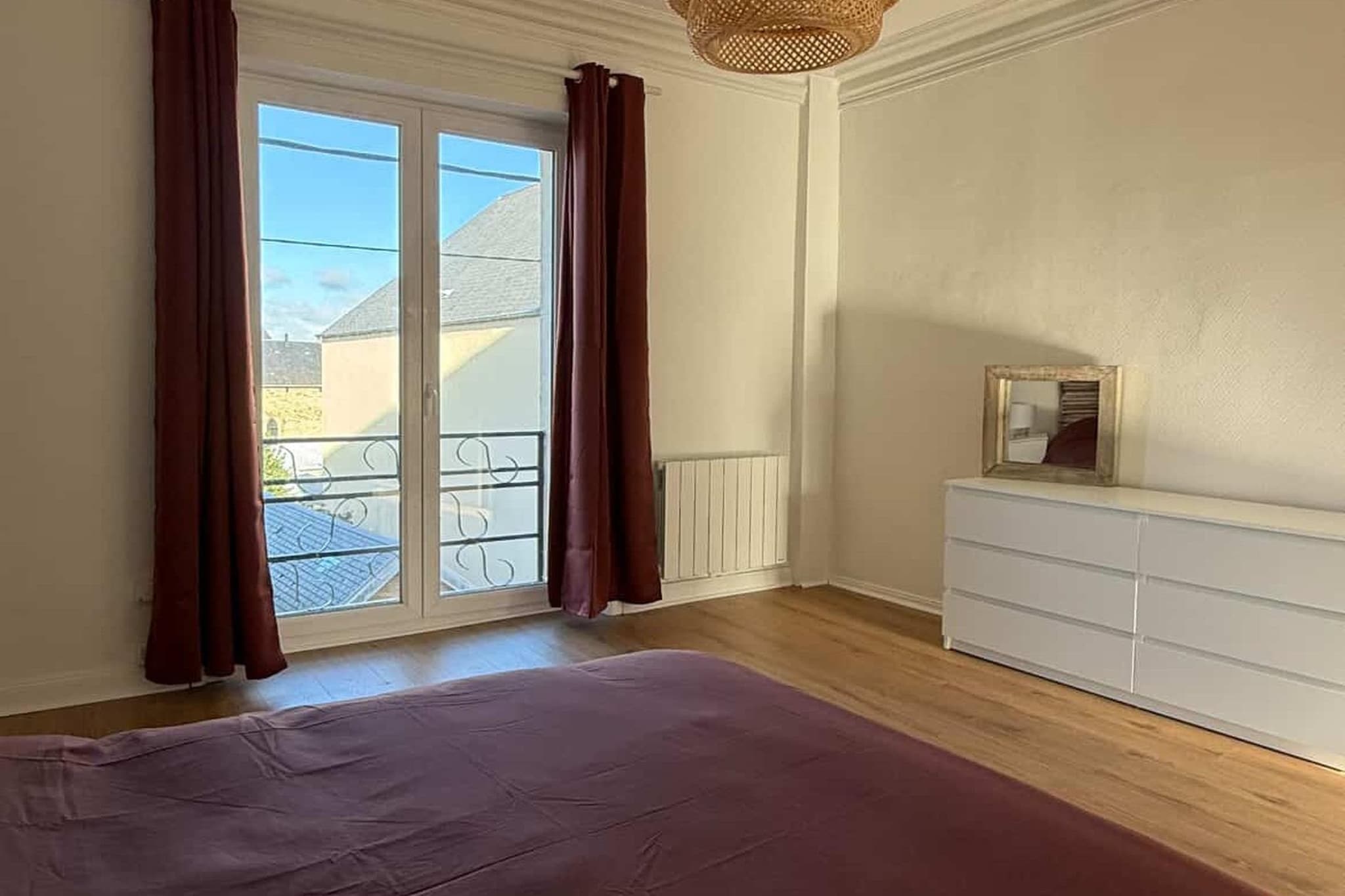 Joli appartement à Cherbourg - Chambre