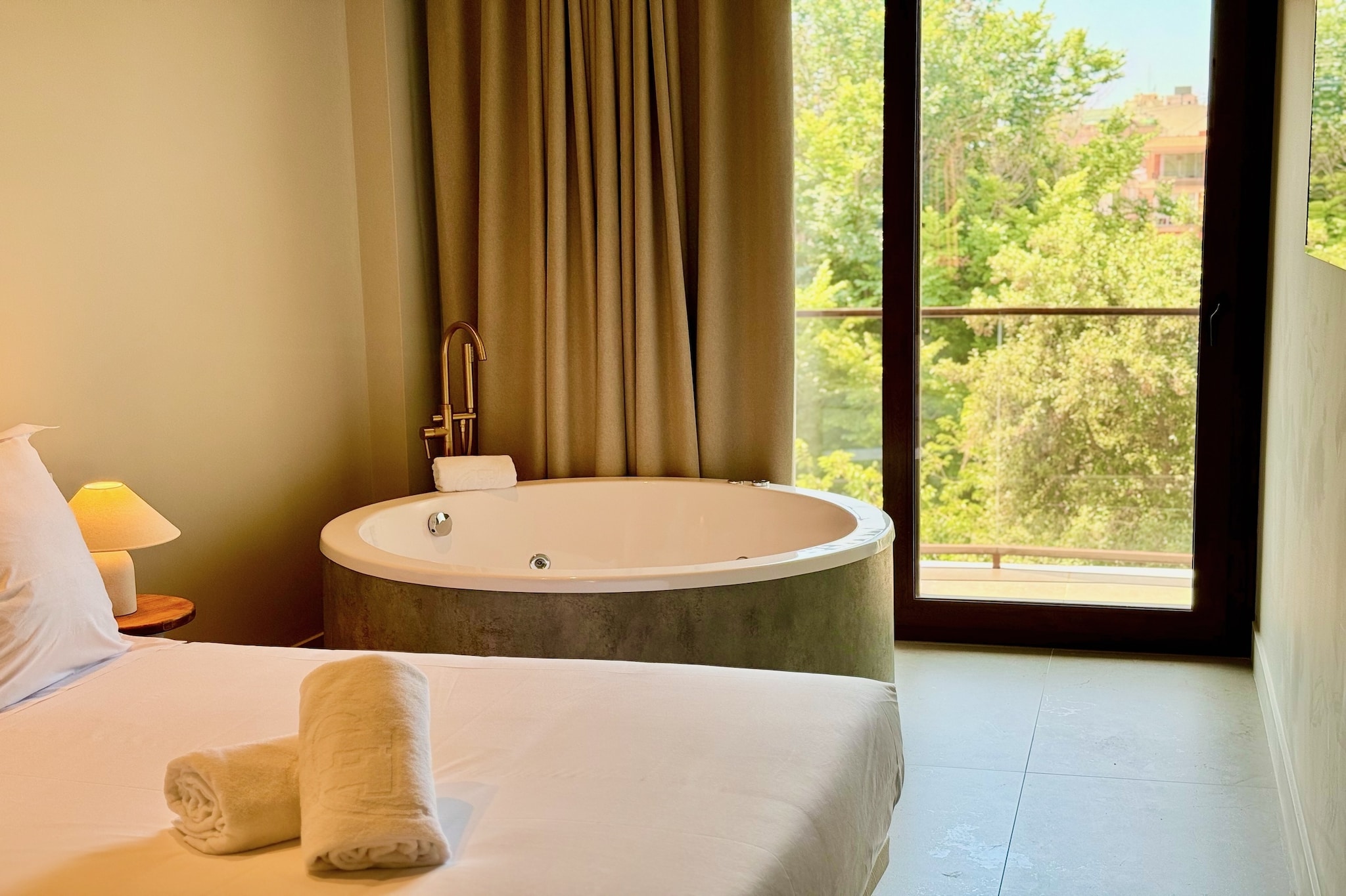 Apartamento la plaza 2 deluxe con Jacuzzy - Chambre
