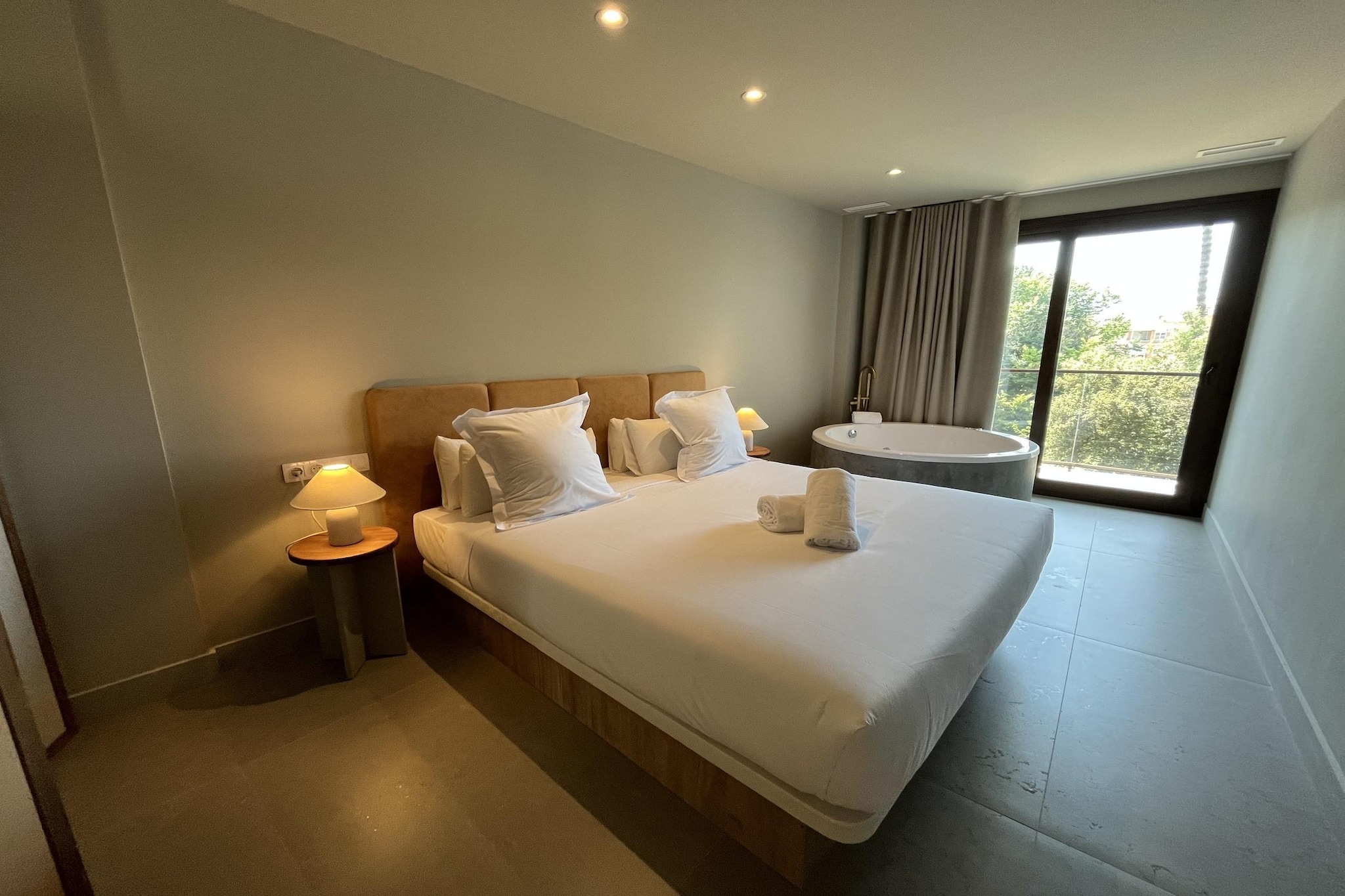 Apartamento la plaza 2 deluxe con Jacuzzy - Chambre