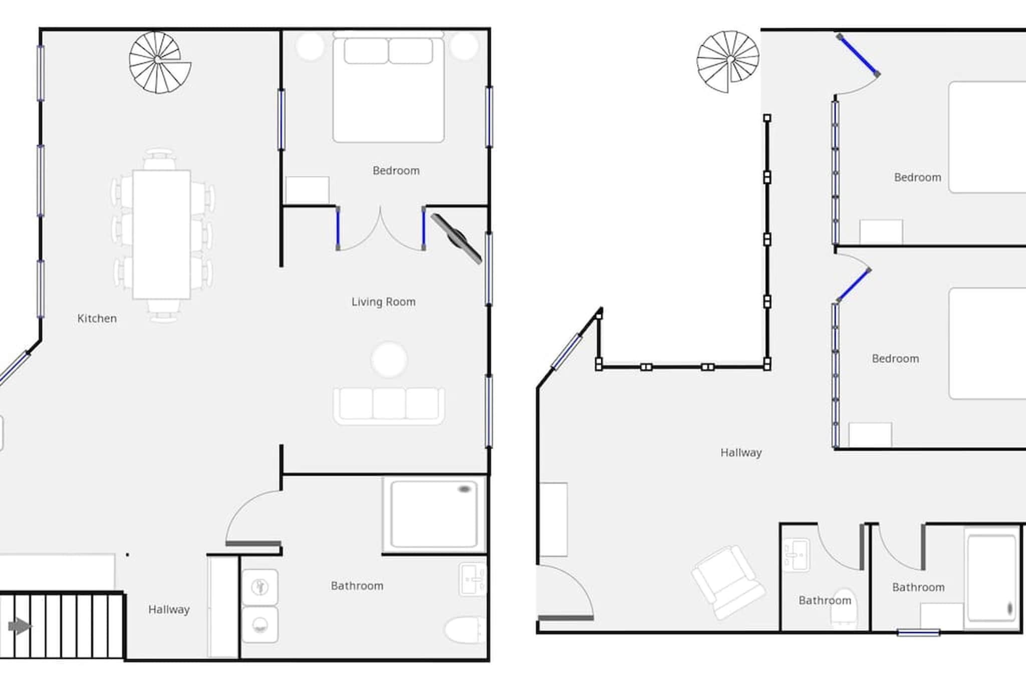 B6.Churchill P - Plattegrond
