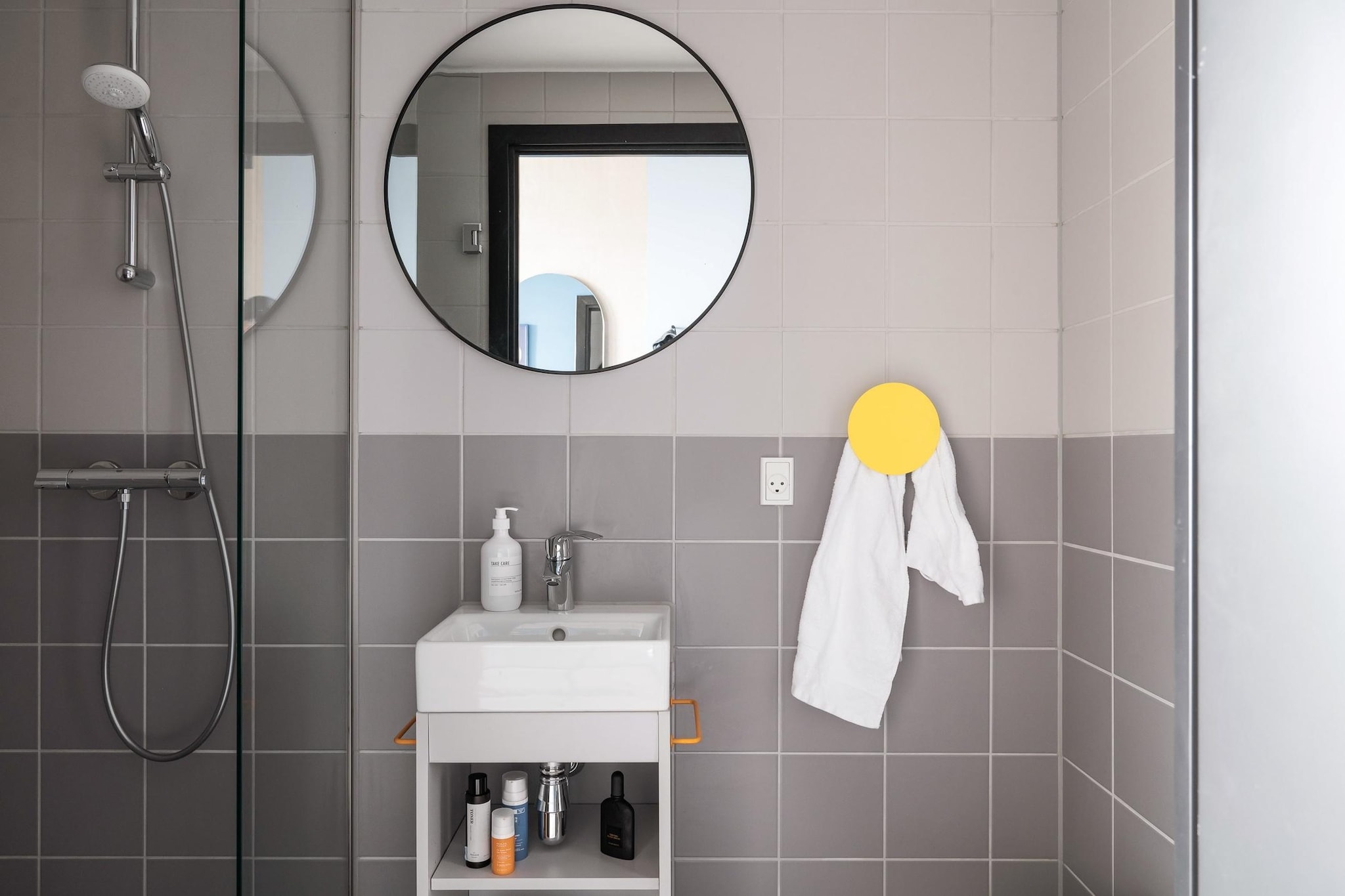 F4.Århus 2BR apt - Badkamer
