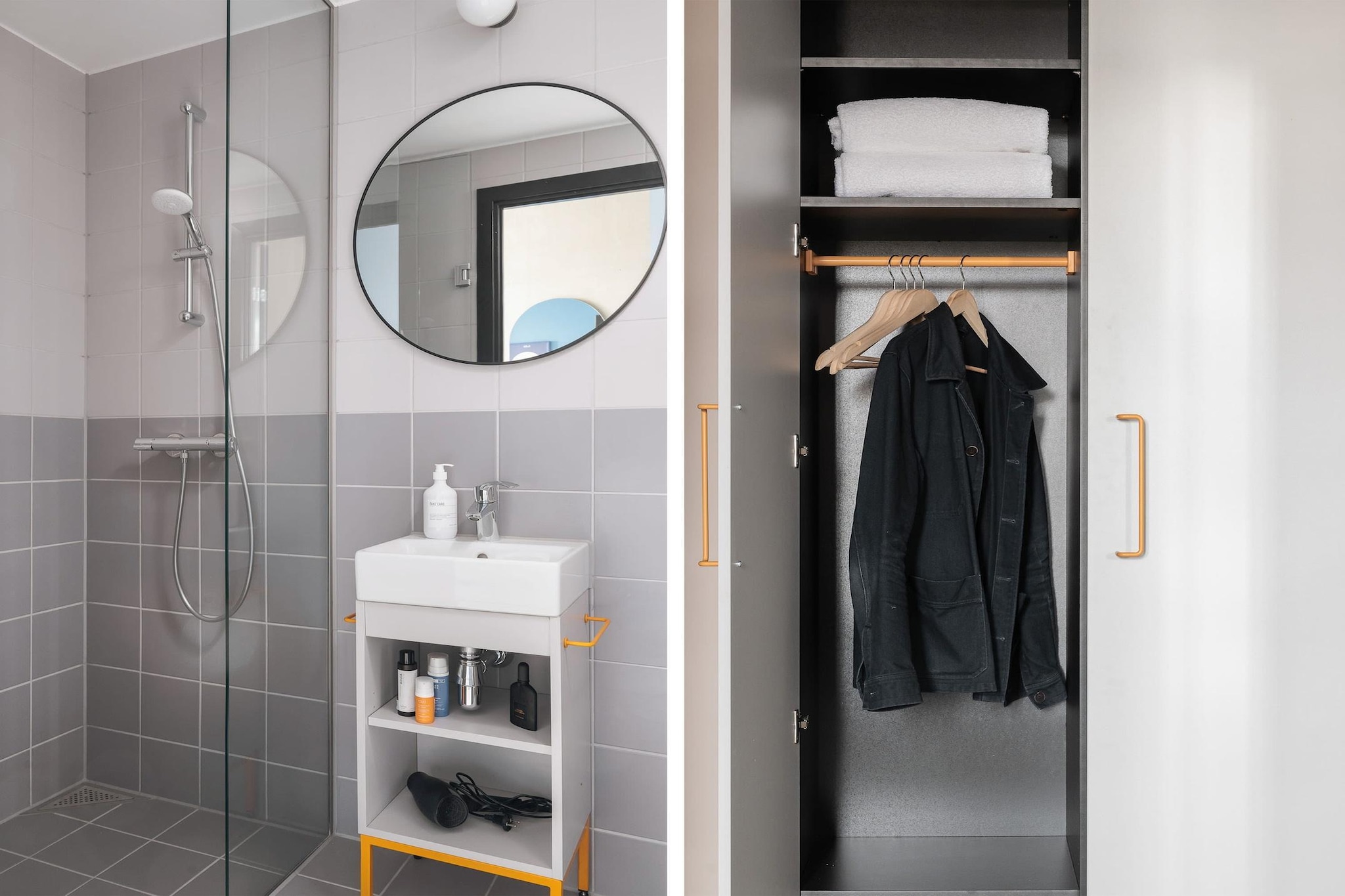 F4.Århus 2BR apt - Badkamer