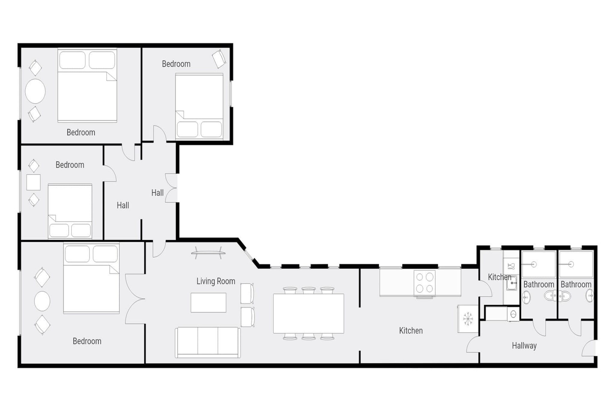 B8.Churchill 7&8 - Plattegrond