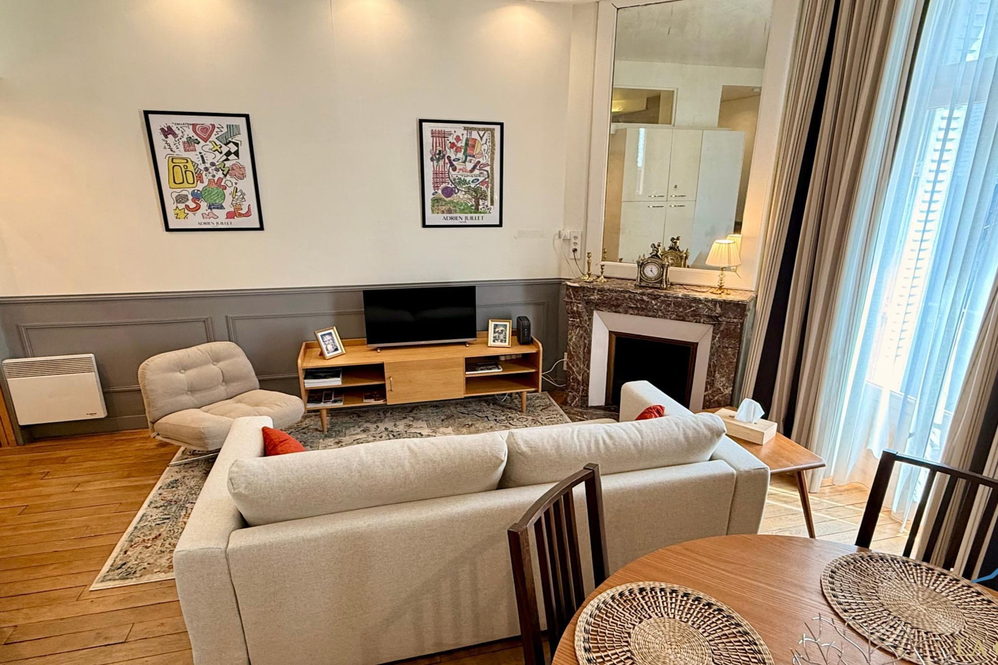 Le Sarciron 299 Le Mont Dore 2/4pers - Woonkamer