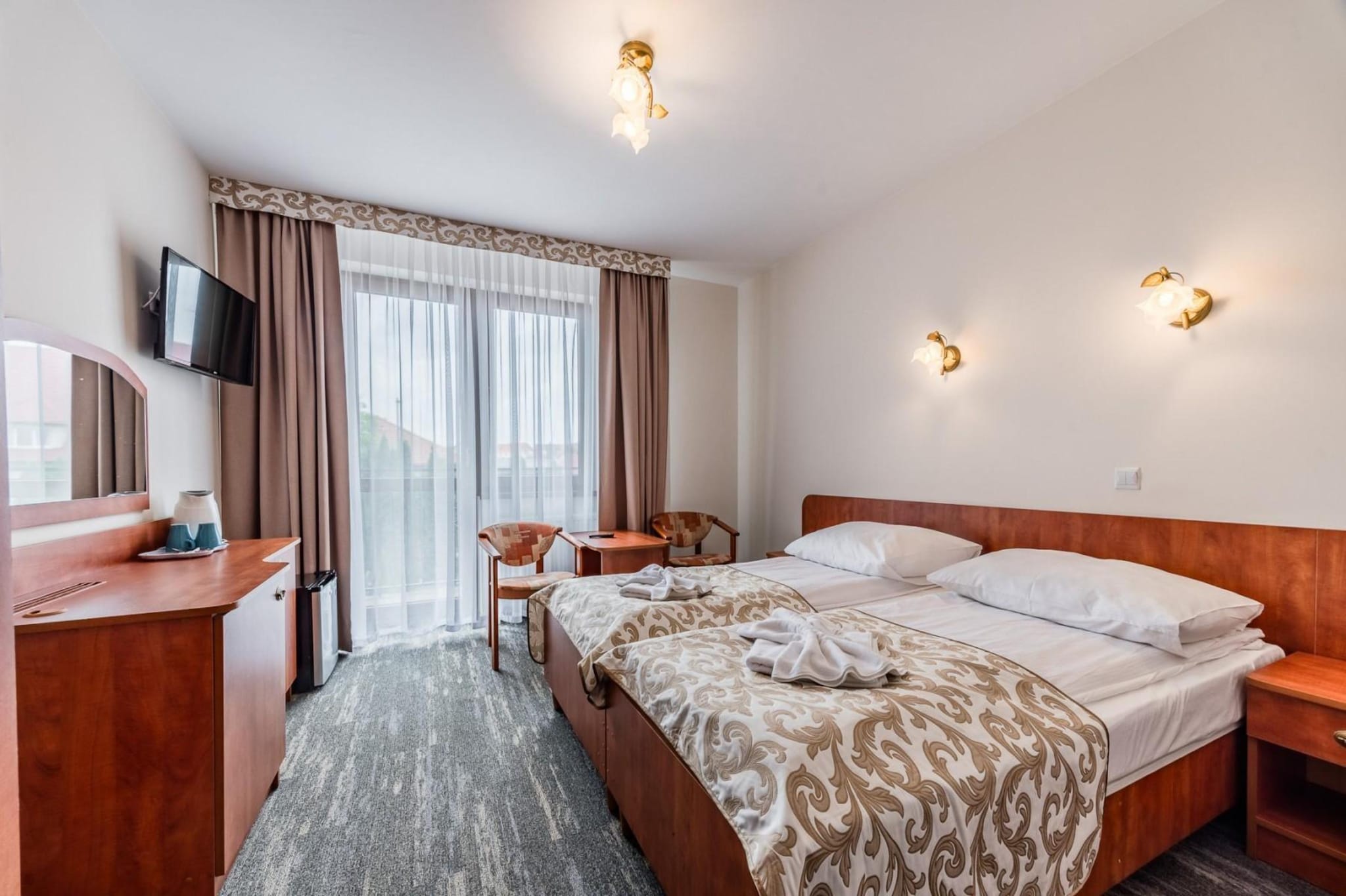Luna Pokój 2 osobowy z balkonem - Schlafzimmer
