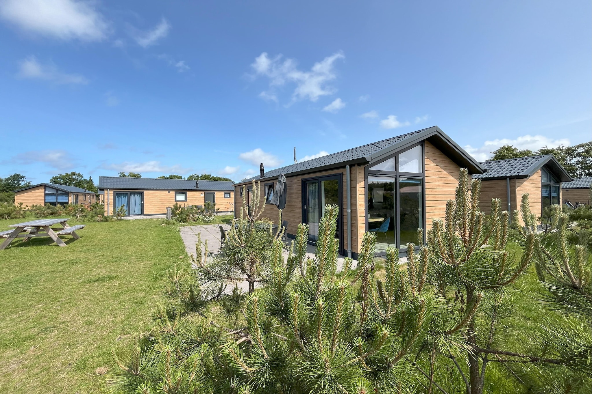 Chalet Comfort - Buitenkant zomer