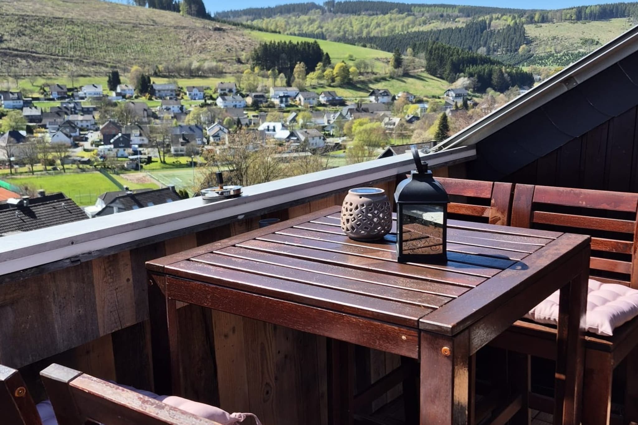 Ferienhaus Bergblick - Terrasbalkon