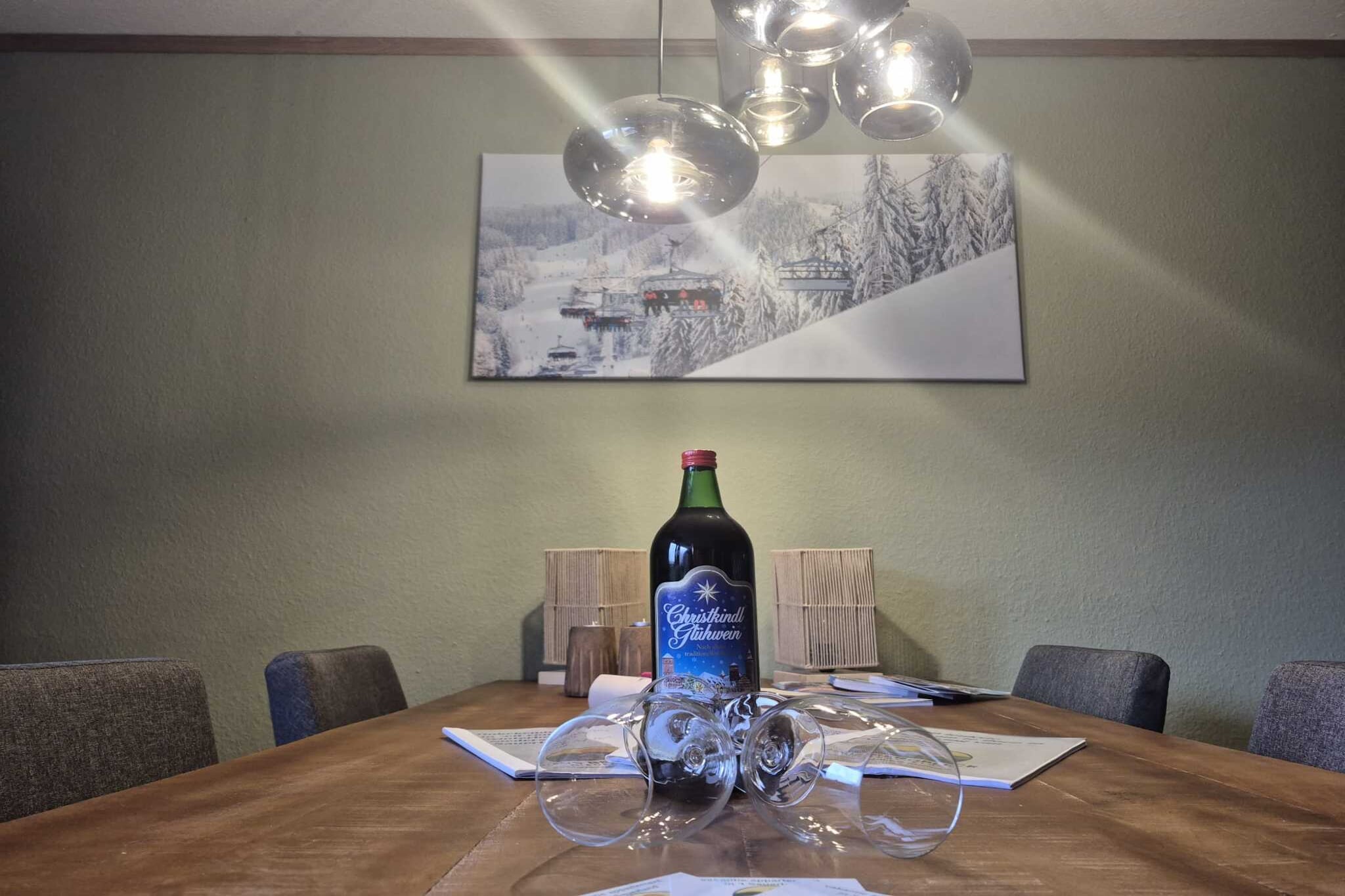 Ferienhaus Bergblick - Eetkamer