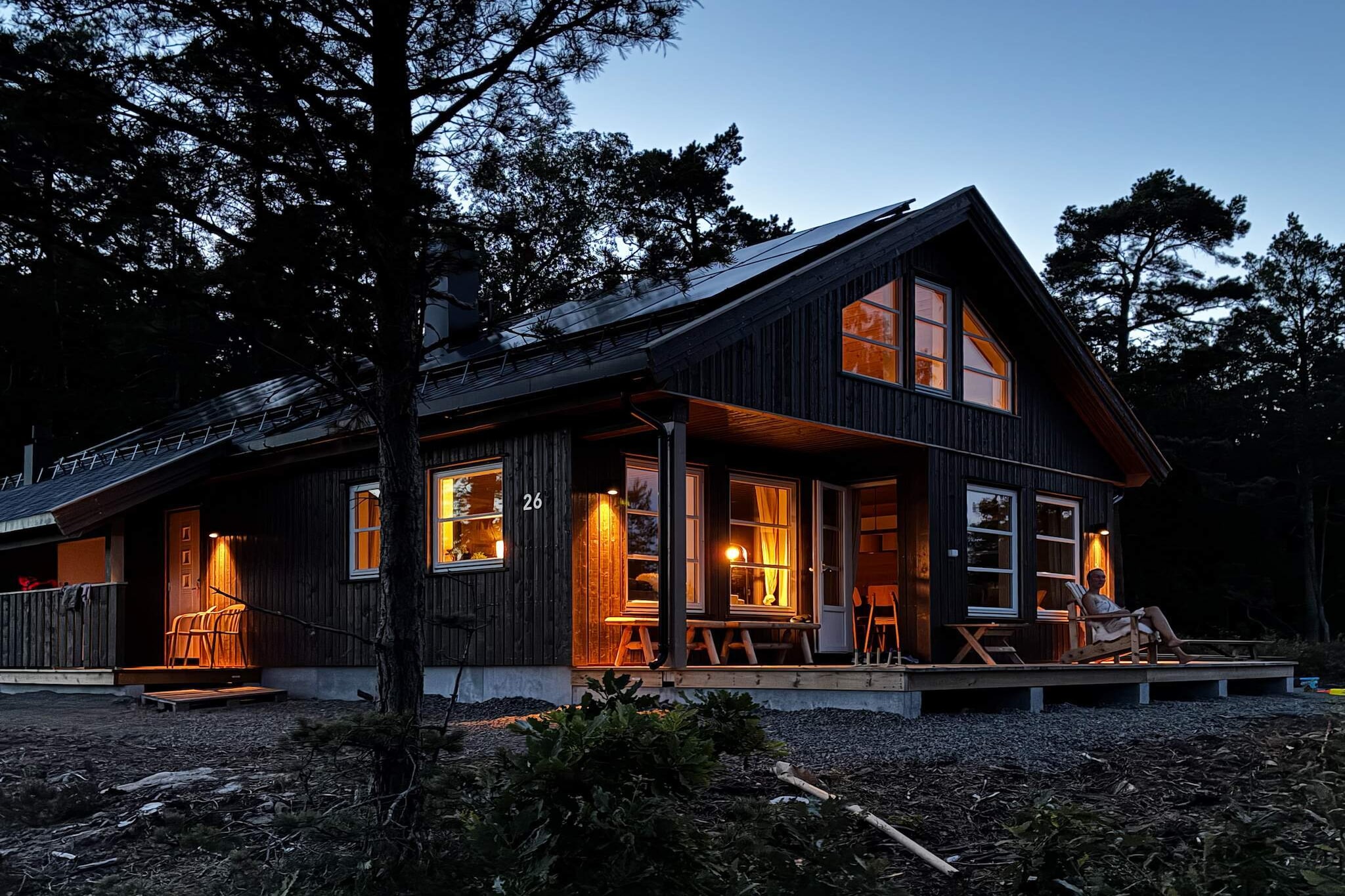 Maison de vacances pour 9 a TVEDESTRAND - Extérieur