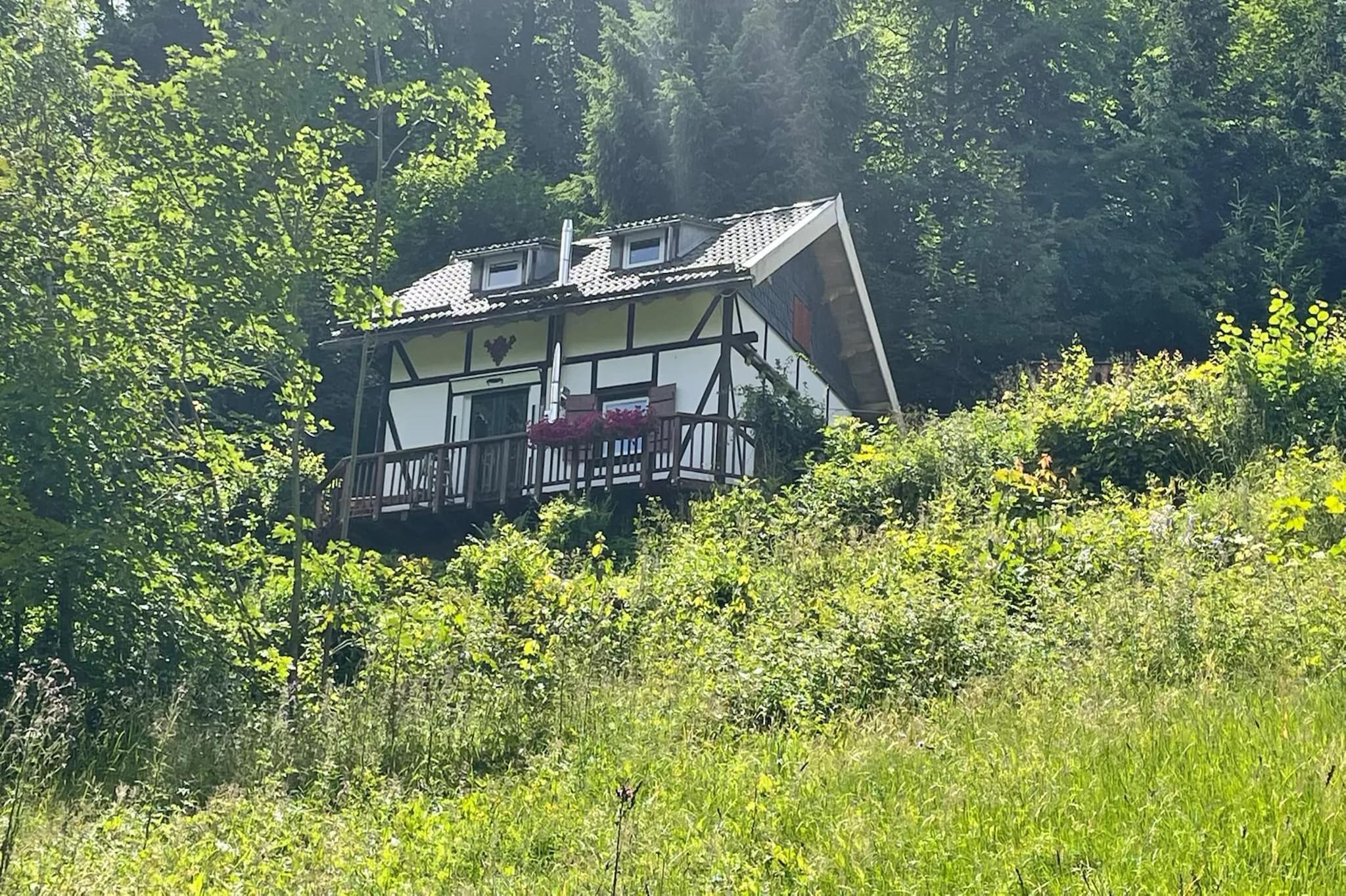Jachthaus am Rappelstein - Buitenkant zomer