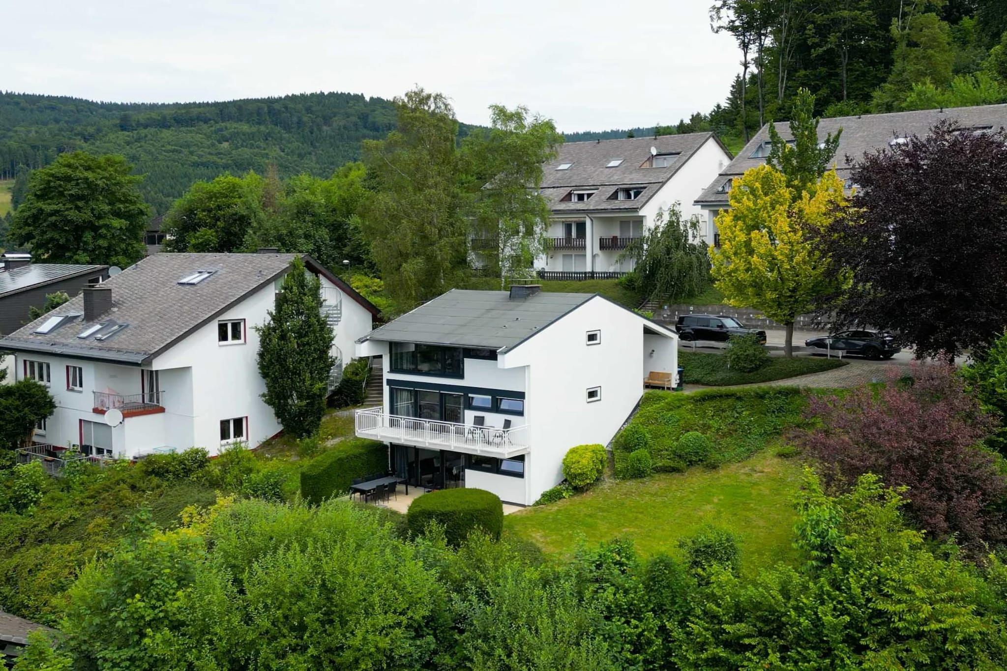 Ferienhaus Petri Winterberg-Niedersfeld - Exterior in summer