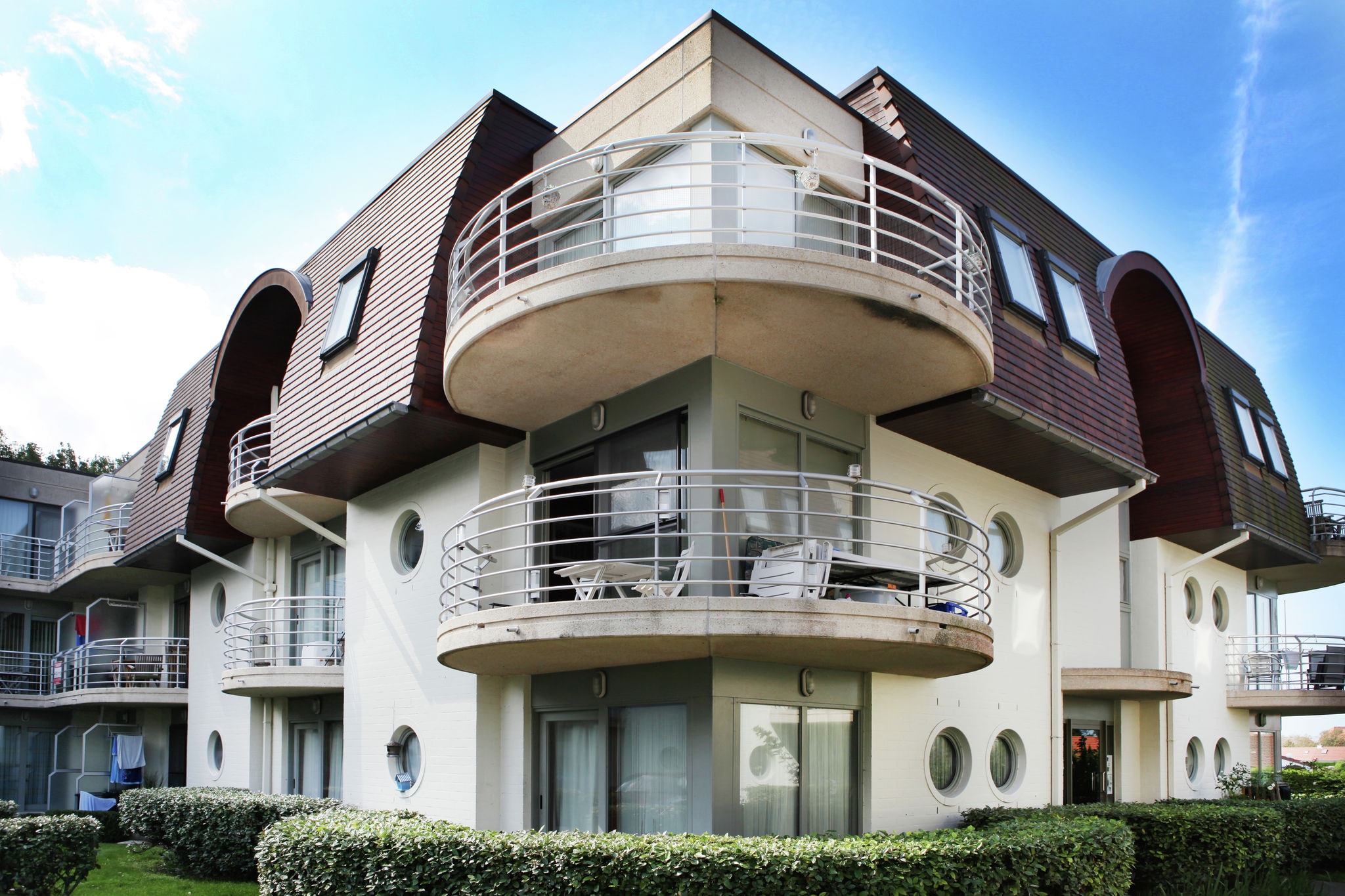 Modern appartement in de buurt van de zee in Bredene